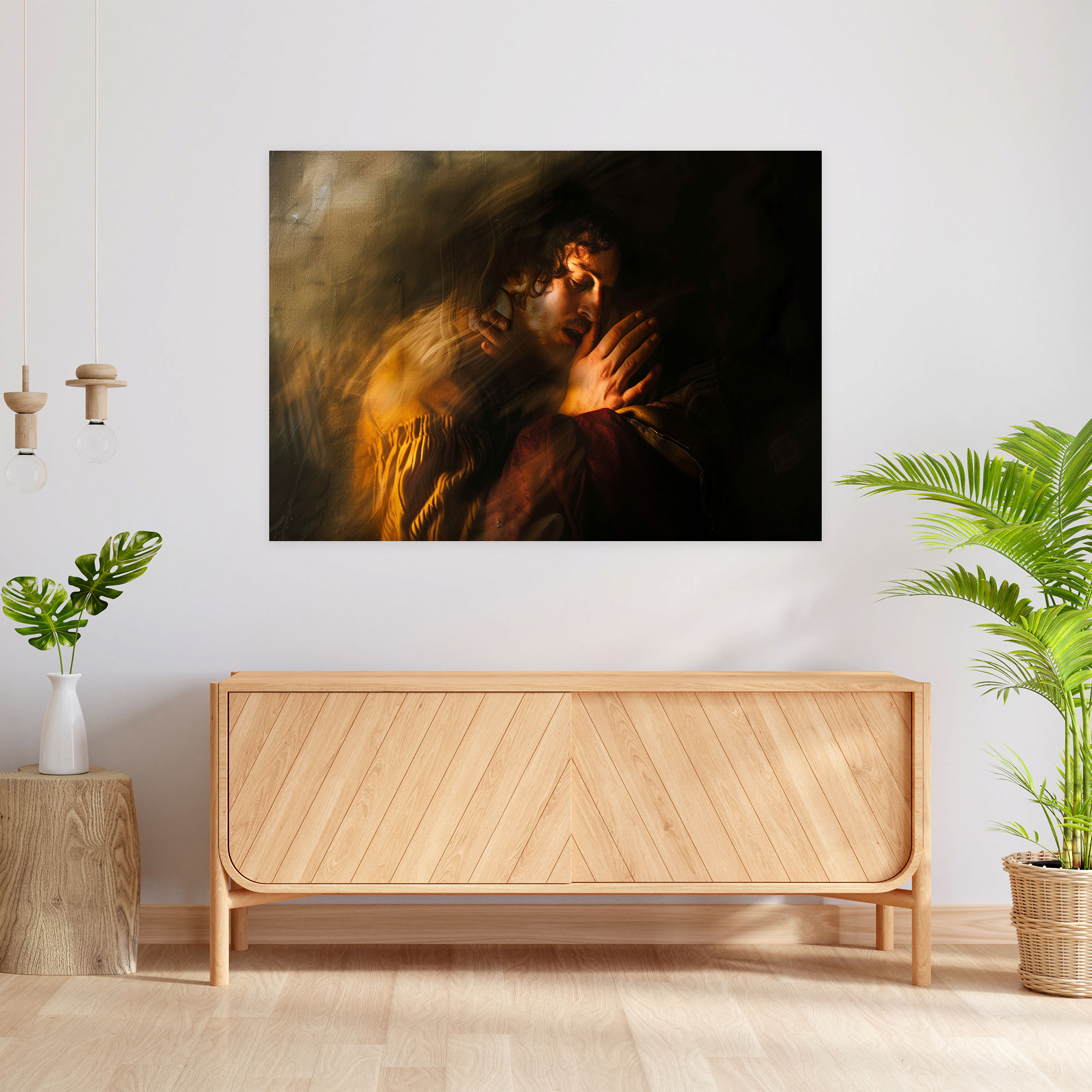 Caravaggio Style Wall Art - Caravaggio, Home Decoration, Canvas Print, Canvas Wall Art