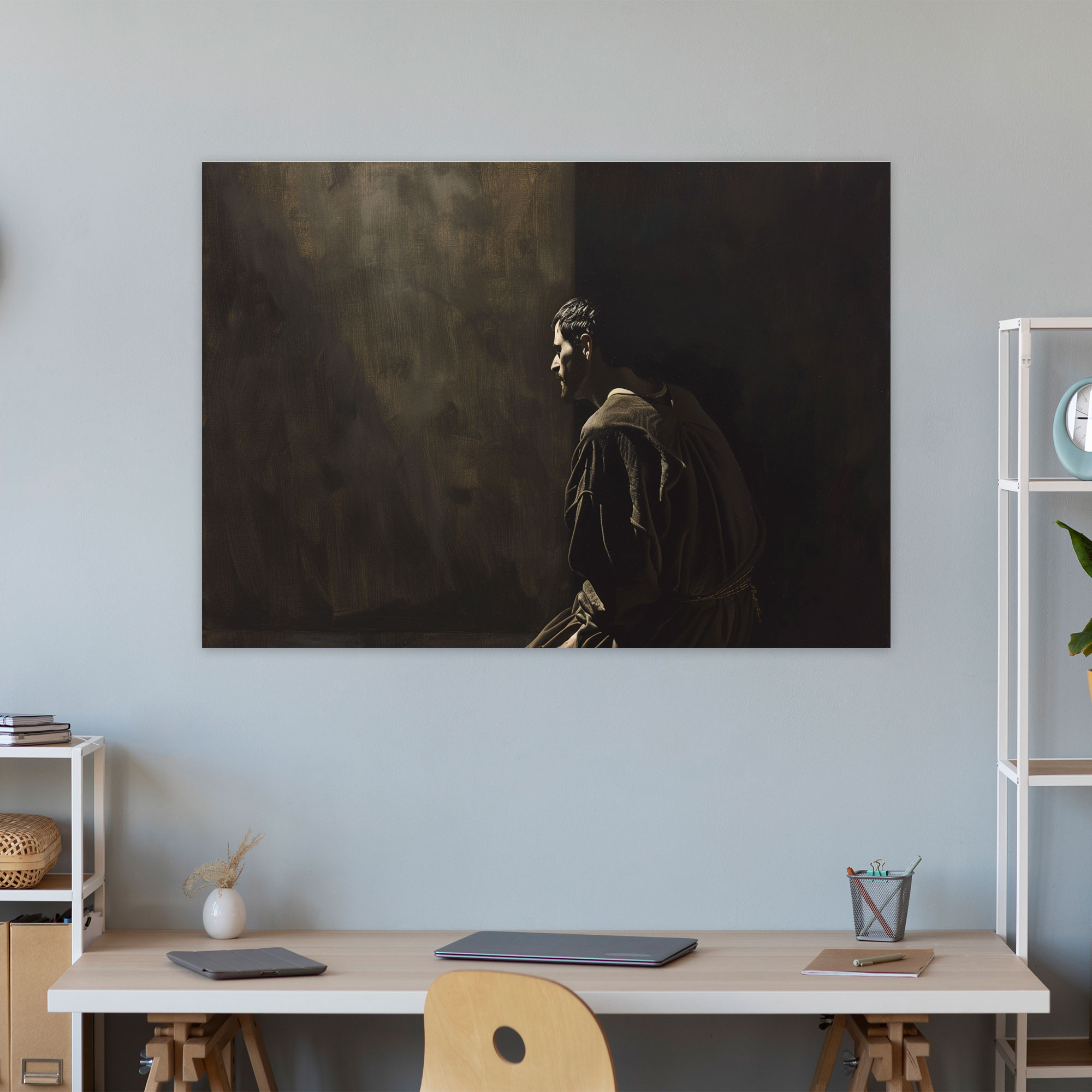 Caravaggio Tarzı Kanvas Tablo Duvar Dekorasyonu - Caravaggio Kanvas Tablo Duvar Süslemesi