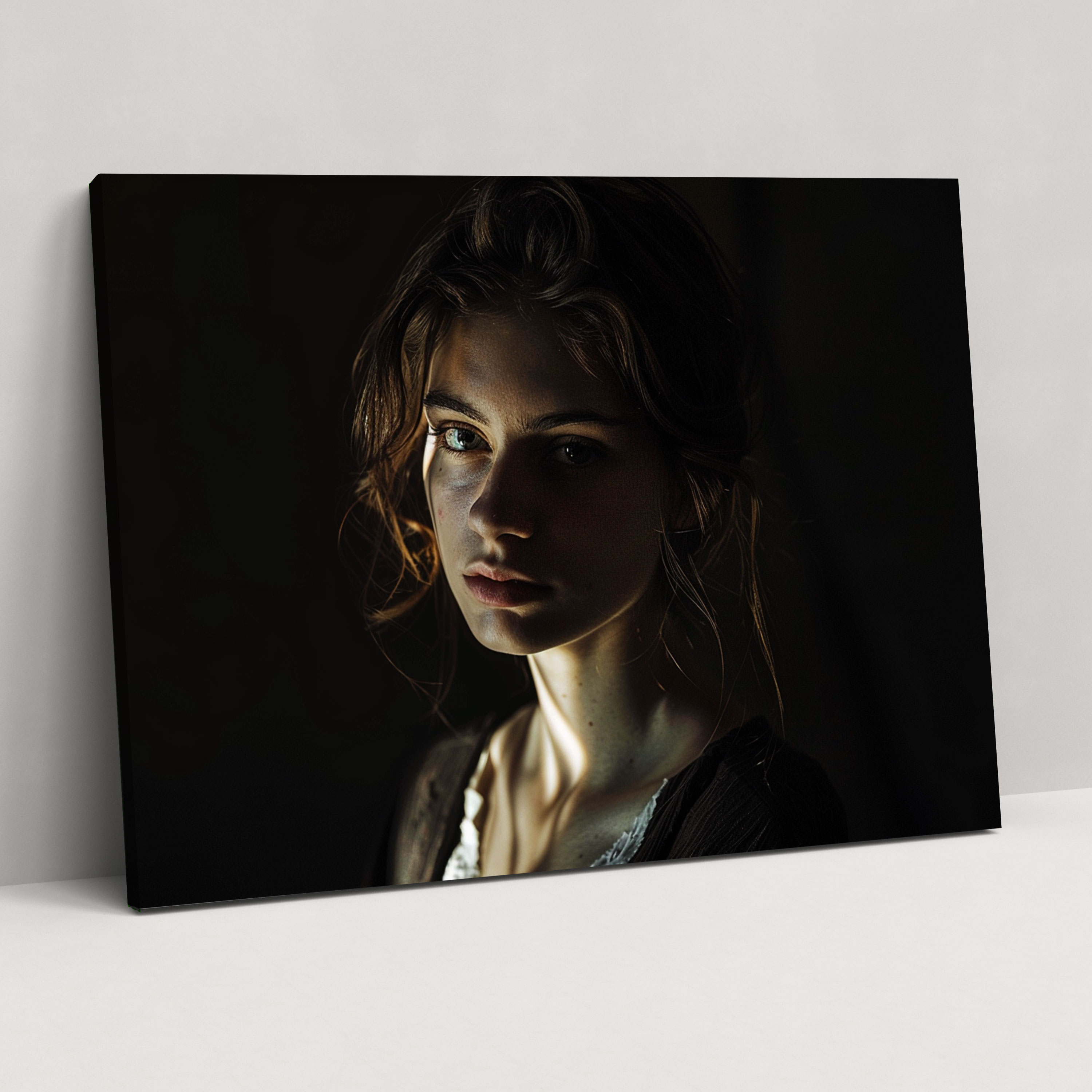 Caravaggio Tarzı Duvar Tablosu - Kanvas Tablo Duvar Dekorasyonu