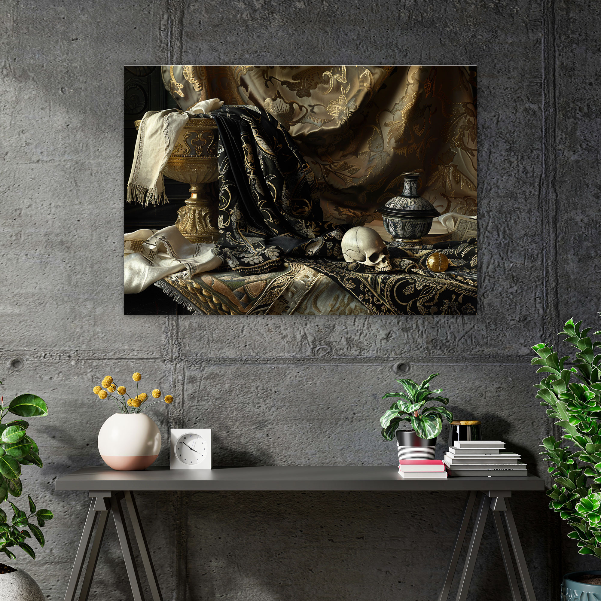 Caravaggio Tarzı Kanvas Tablo - Ev Dekorasyonu Duvar Sanatı