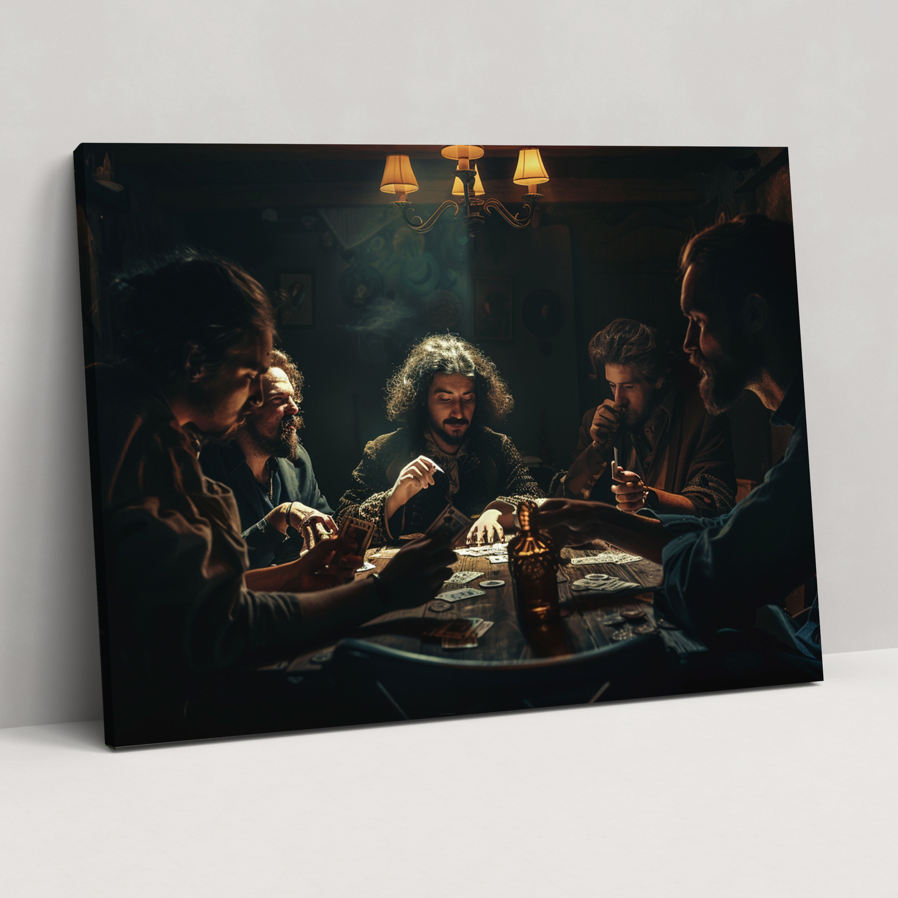 Caravaggio Style Canvas Print - Caravaggio, Wall Decoration, Caravaggio Style, Canvas