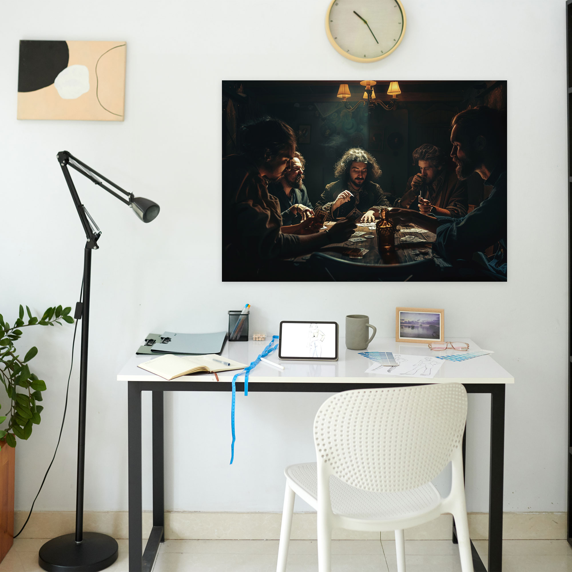 Caravaggio Style Canvas Print - Caravaggio, Wall Decoration, Caravaggio Style, Canvas