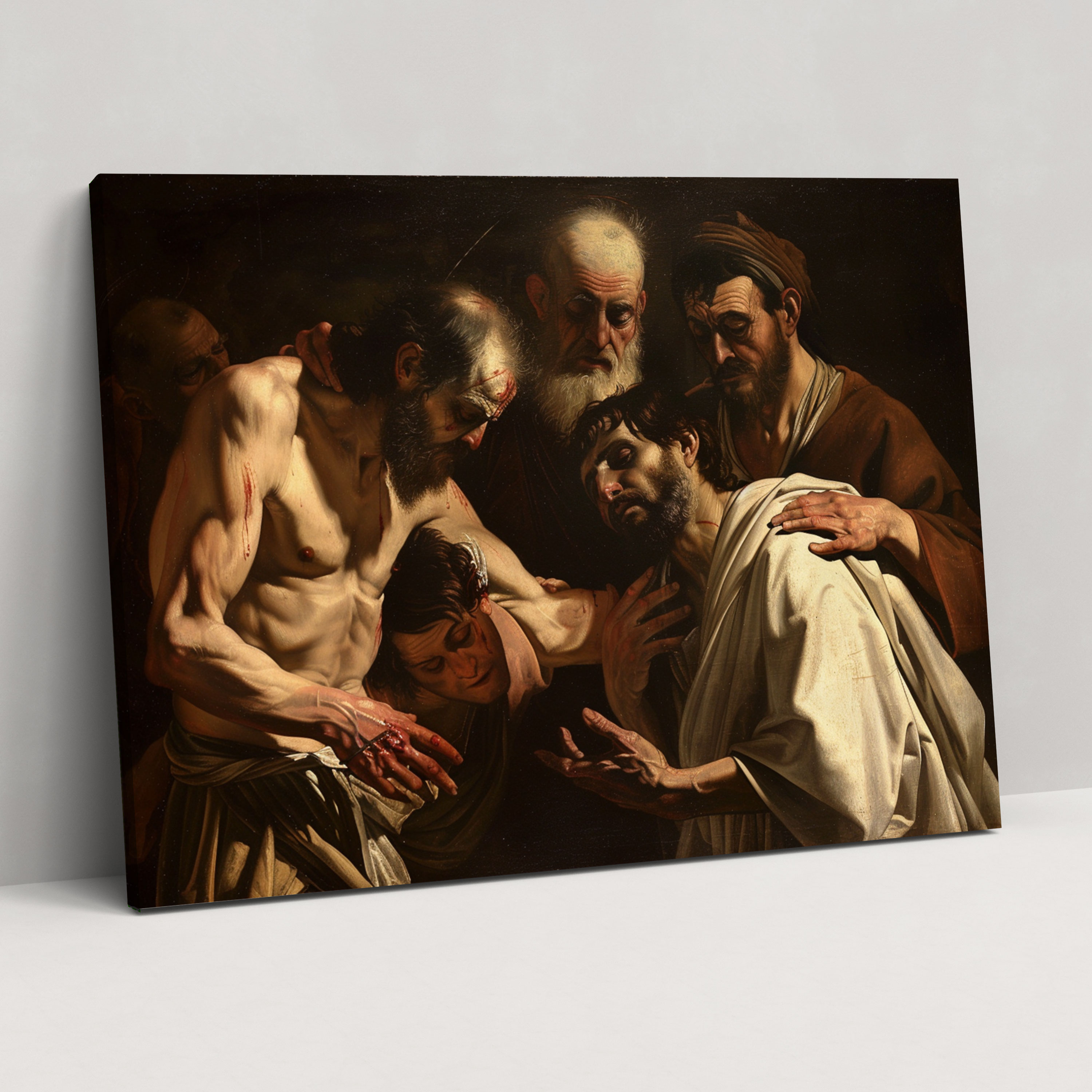Caravaggio Style Wall Decoration - Caravaggio, Canvas, Wall Decoration, Canvas Wall Art