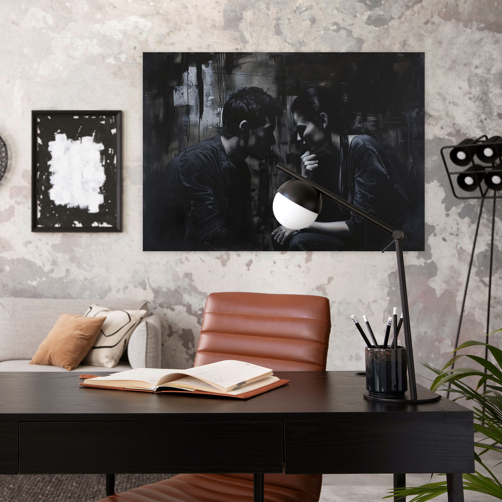 Caravaggio Tarzı Duvar Sanatı - Caravaggio Duvar Dekorasyonu Ev Dekorasyonu Duvar Sanatı