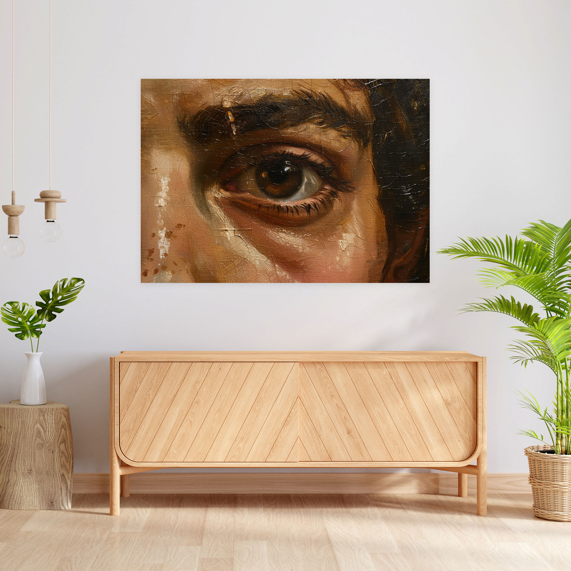 Caravaggio Tarzı Kanvas Tablo - Ev Dekorasyonu Duvar Sanatı