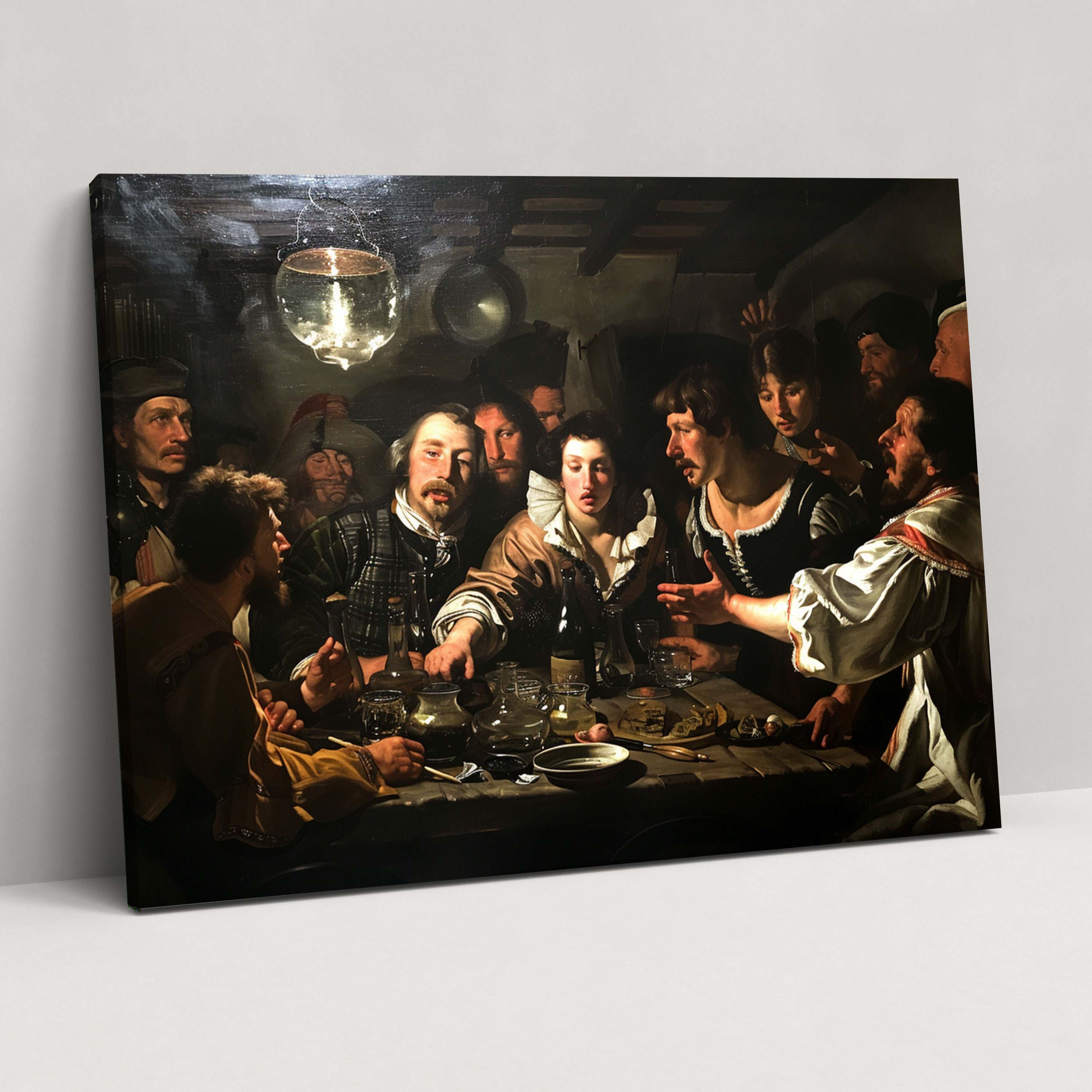 Caravaggio Style Canvas Print - Caravaggio, Canvas Print, Caravaggio Style, Wall Decoration