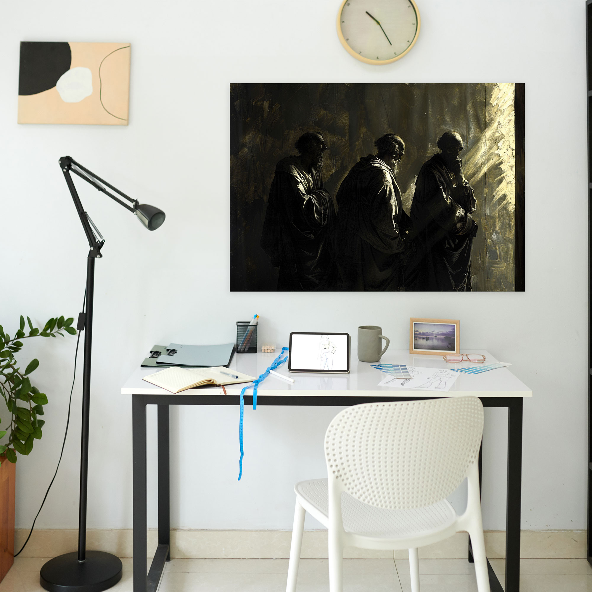 Caravaggio Style Wall Art - Caravaggio, Canvas, Canvas Wall Art, Wall Decoration