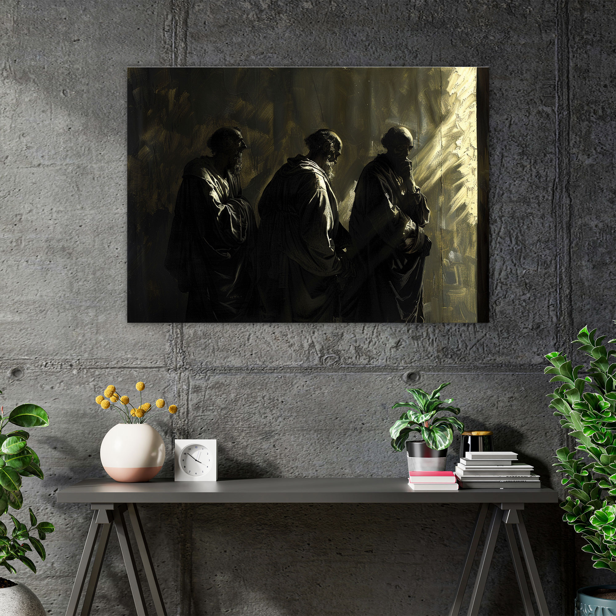 Caravaggio Style Wall Art - Caravaggio, Canvas, Canvas Wall Art, Wall Decoration