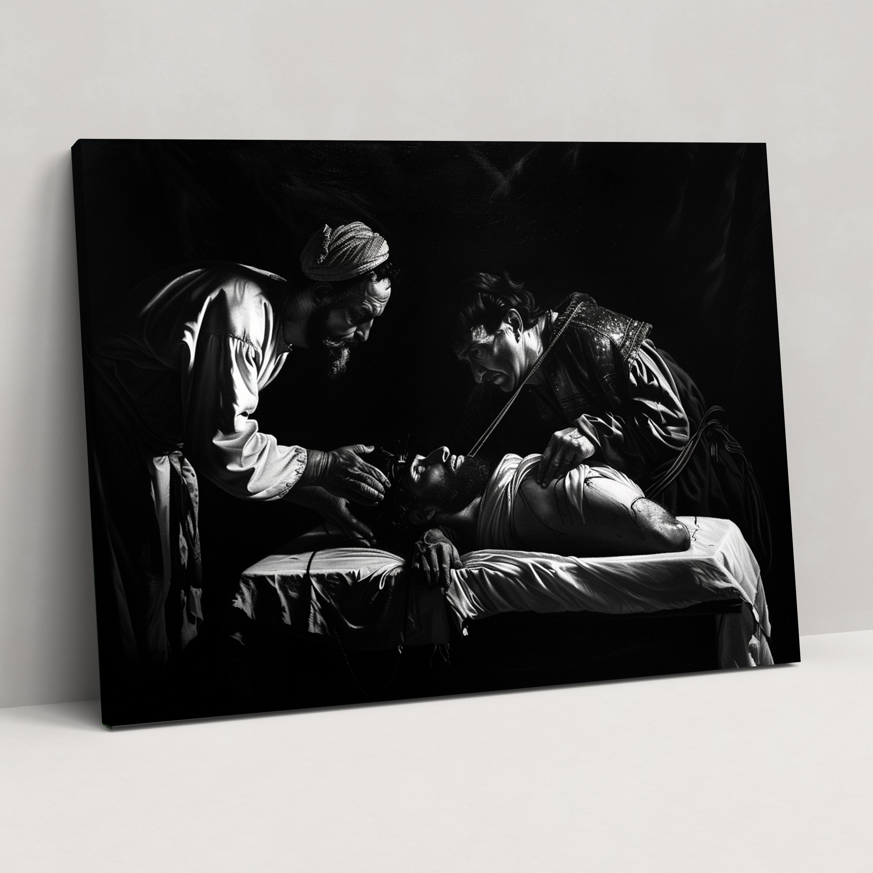Caravaggio Style Canvas Print - Caravaggio, Wall Decoration, Home Decoration, Wall Art