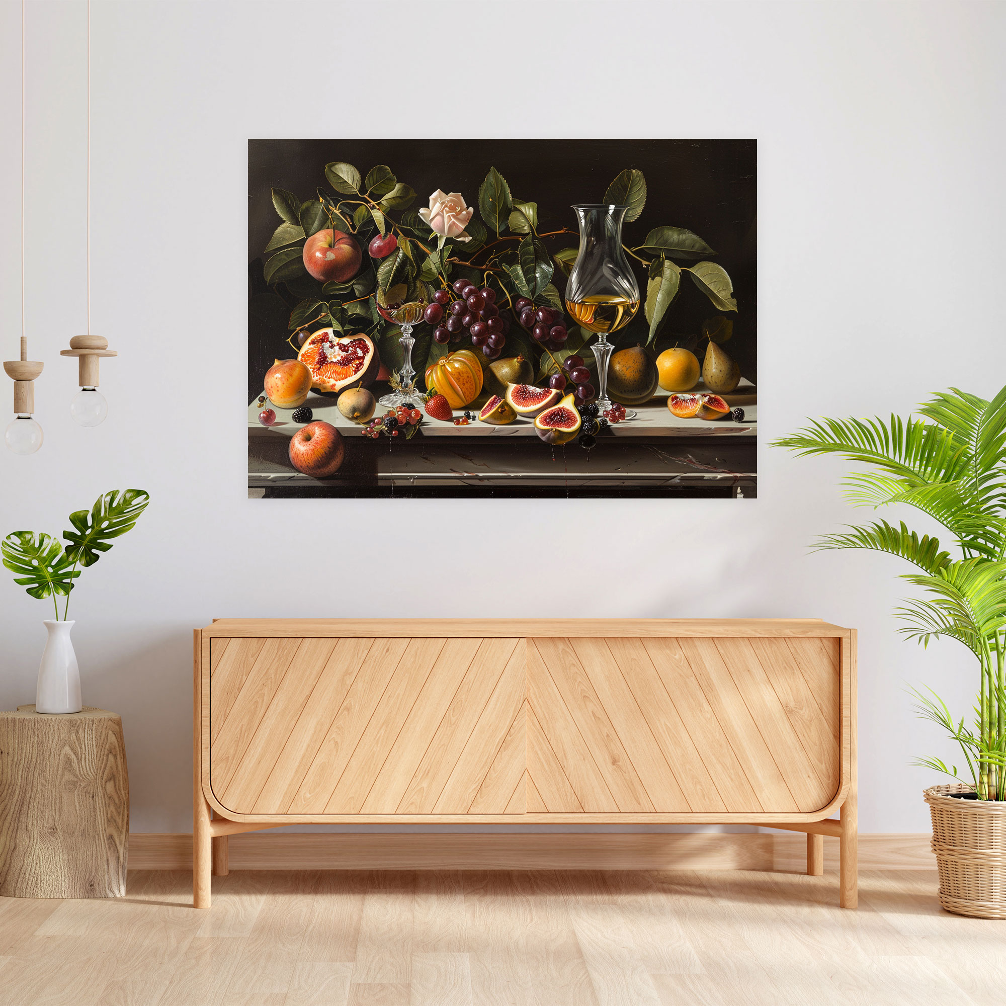 Caravaggio Tarzı Duvar Sanatı - Kanvas Tablo Caravaggio Tarzı Duvar Sanatı