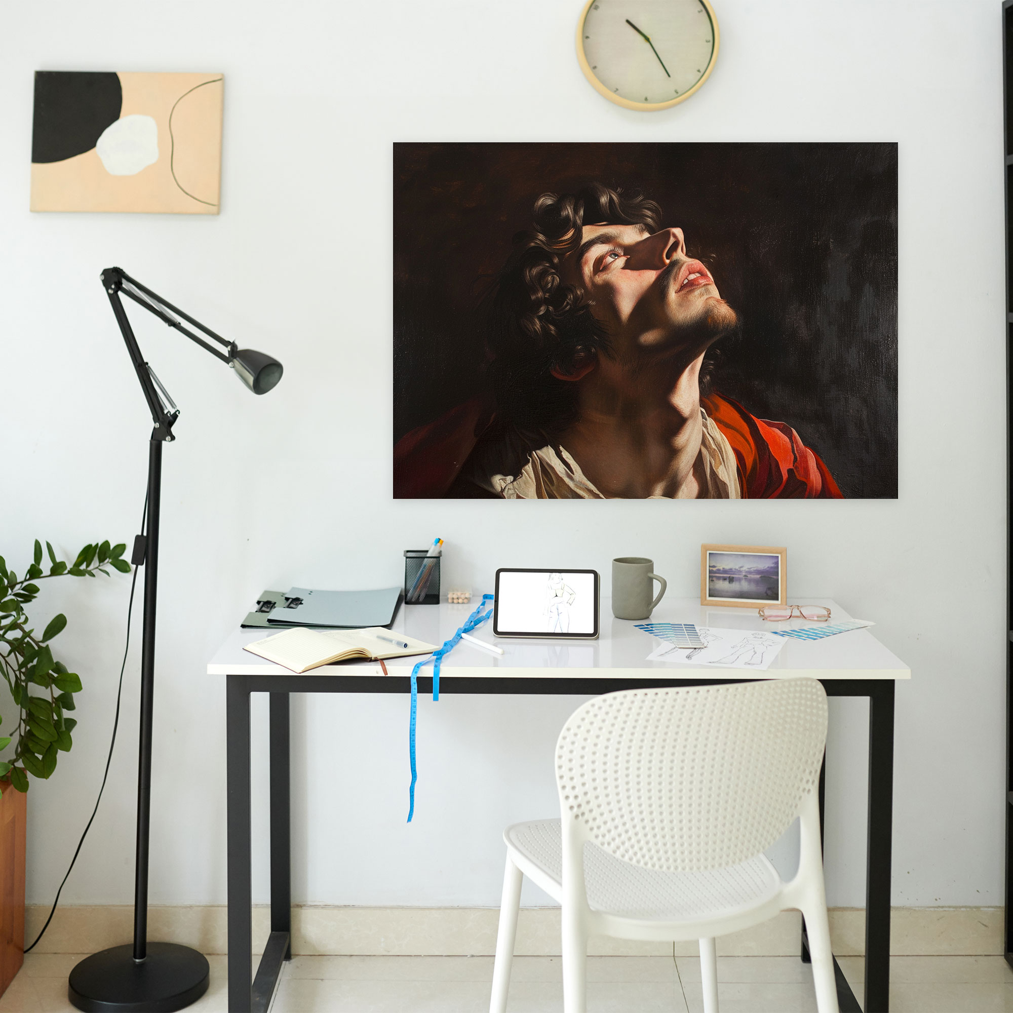Caravaggio Style Wall Decoration - Caravaggio, Home Decoration, Wall Decoration, Caravaggio Style