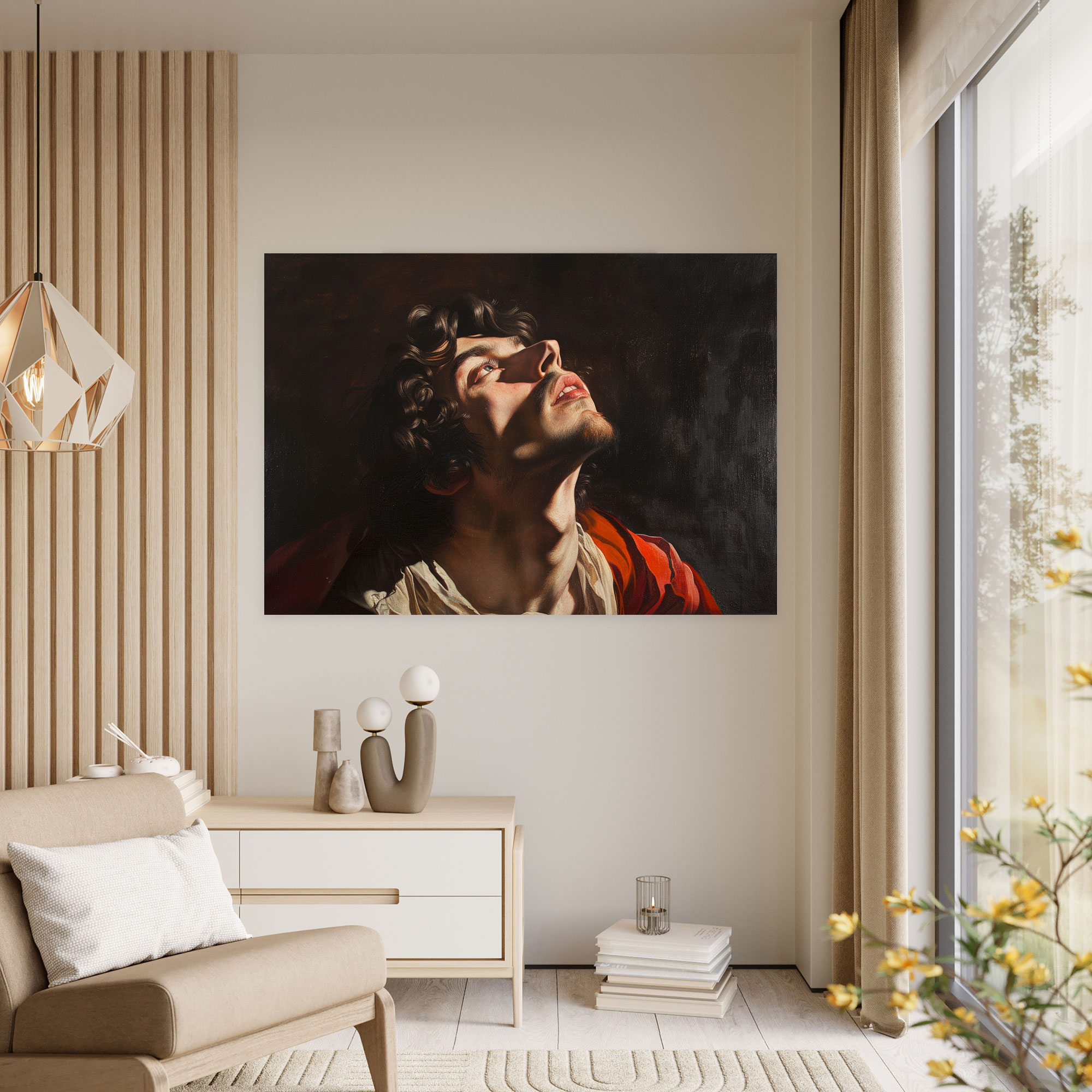 Caravaggio Style Wall Decoration - Caravaggio, Home Decoration, Wall Decoration, Caravaggio Style