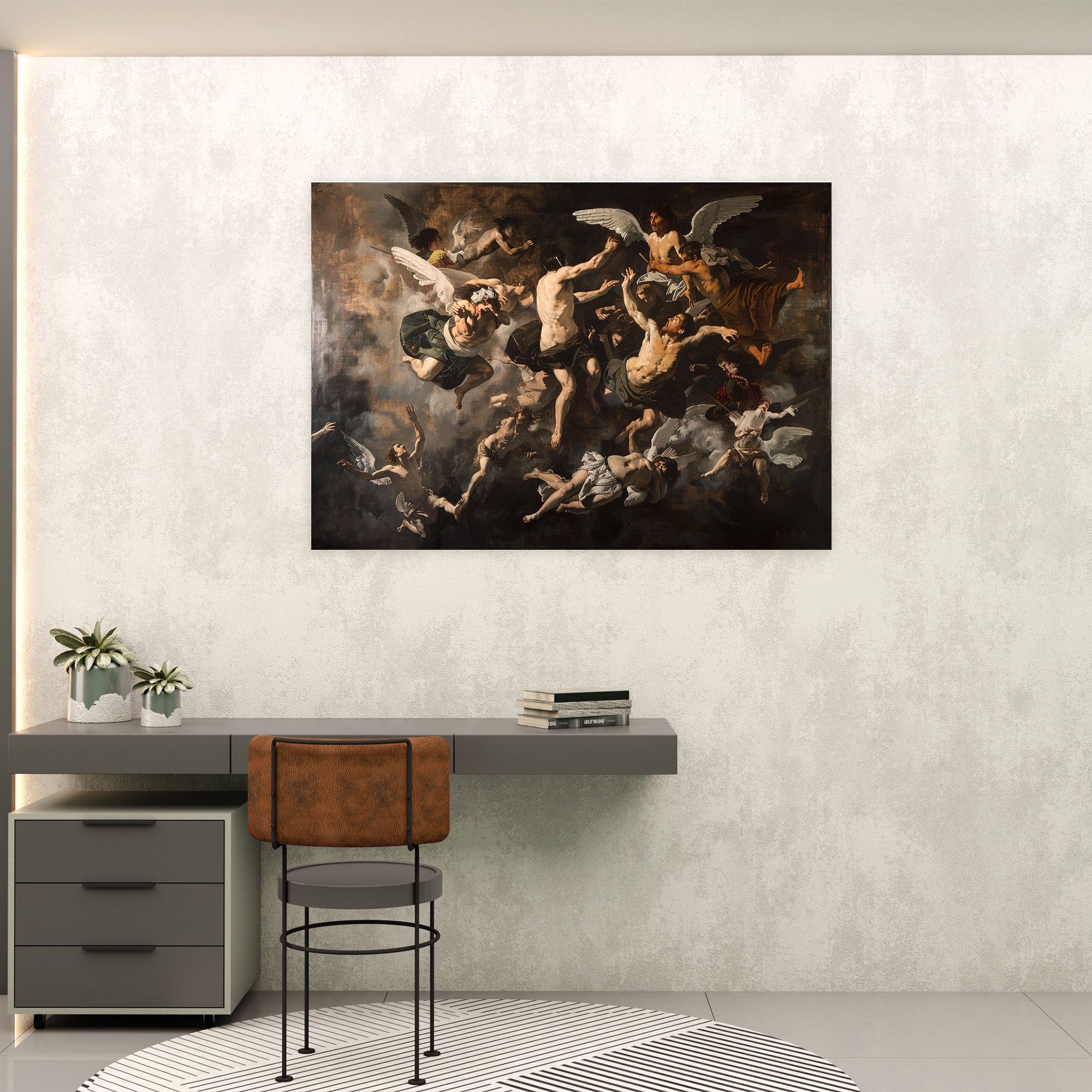 Caravaggio Style Canvas Print - Caravaggio, Canvas Print, Caravaggio Style, Wall Art