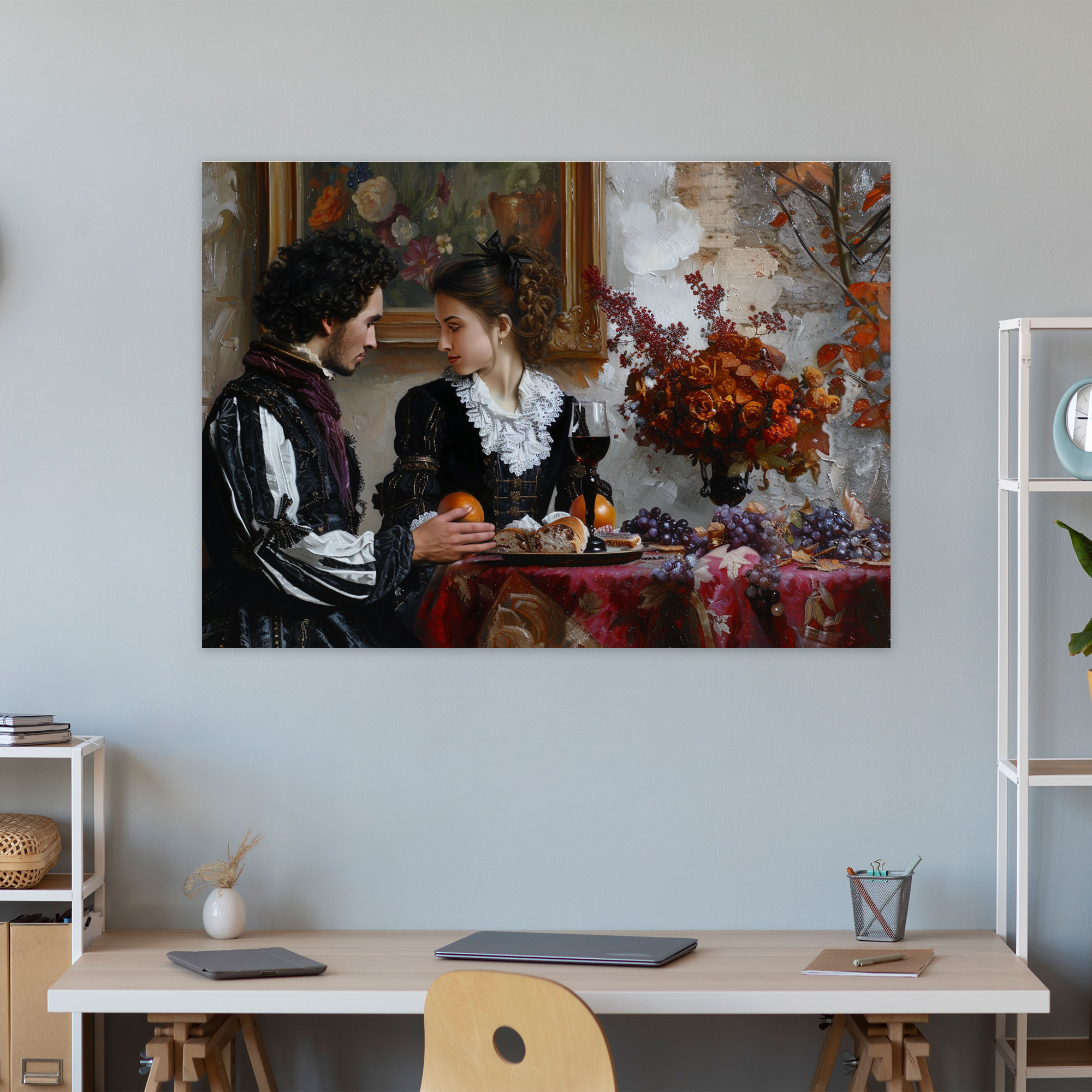 Caravaggio Style Canvas Print Art - Caravaggio, Canvas Print, Home Decoration, Canvas
