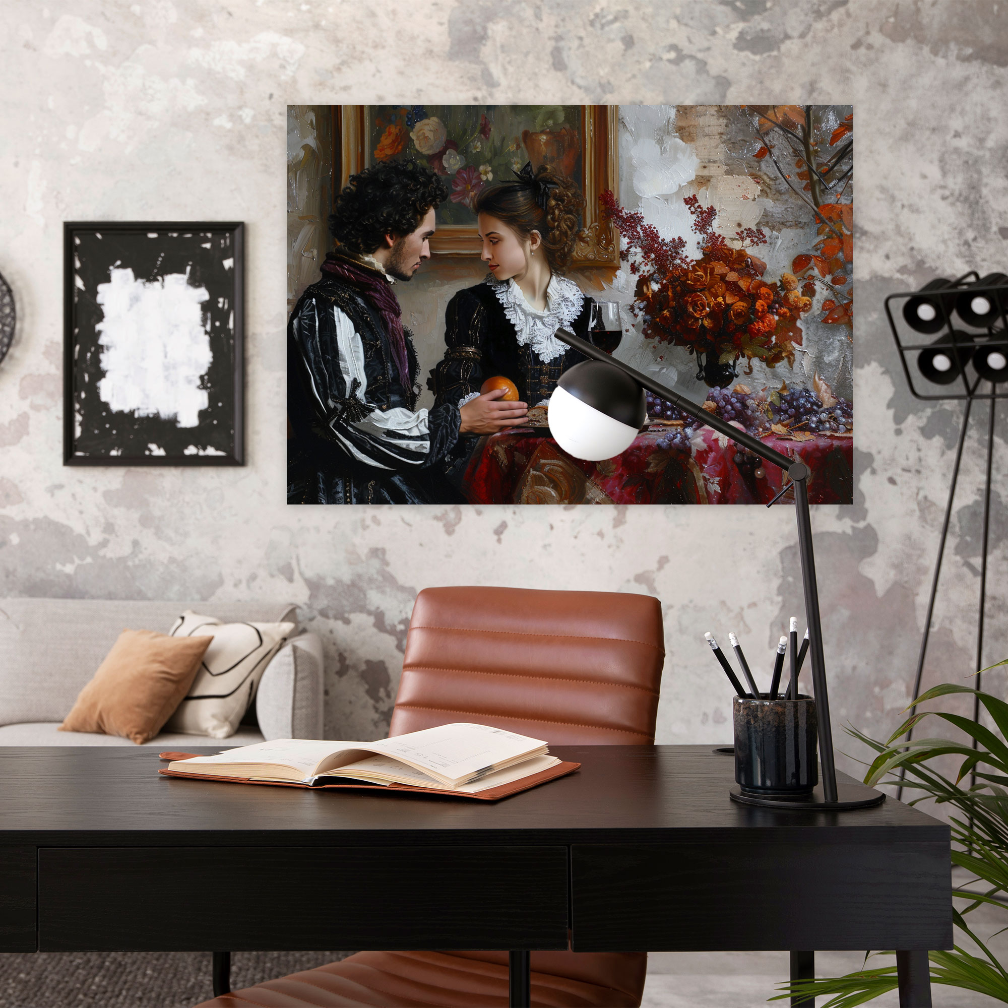 Caravaggio Style Canvas Print Art - Caravaggio, Canvas Print, Home Decoration, Canvas