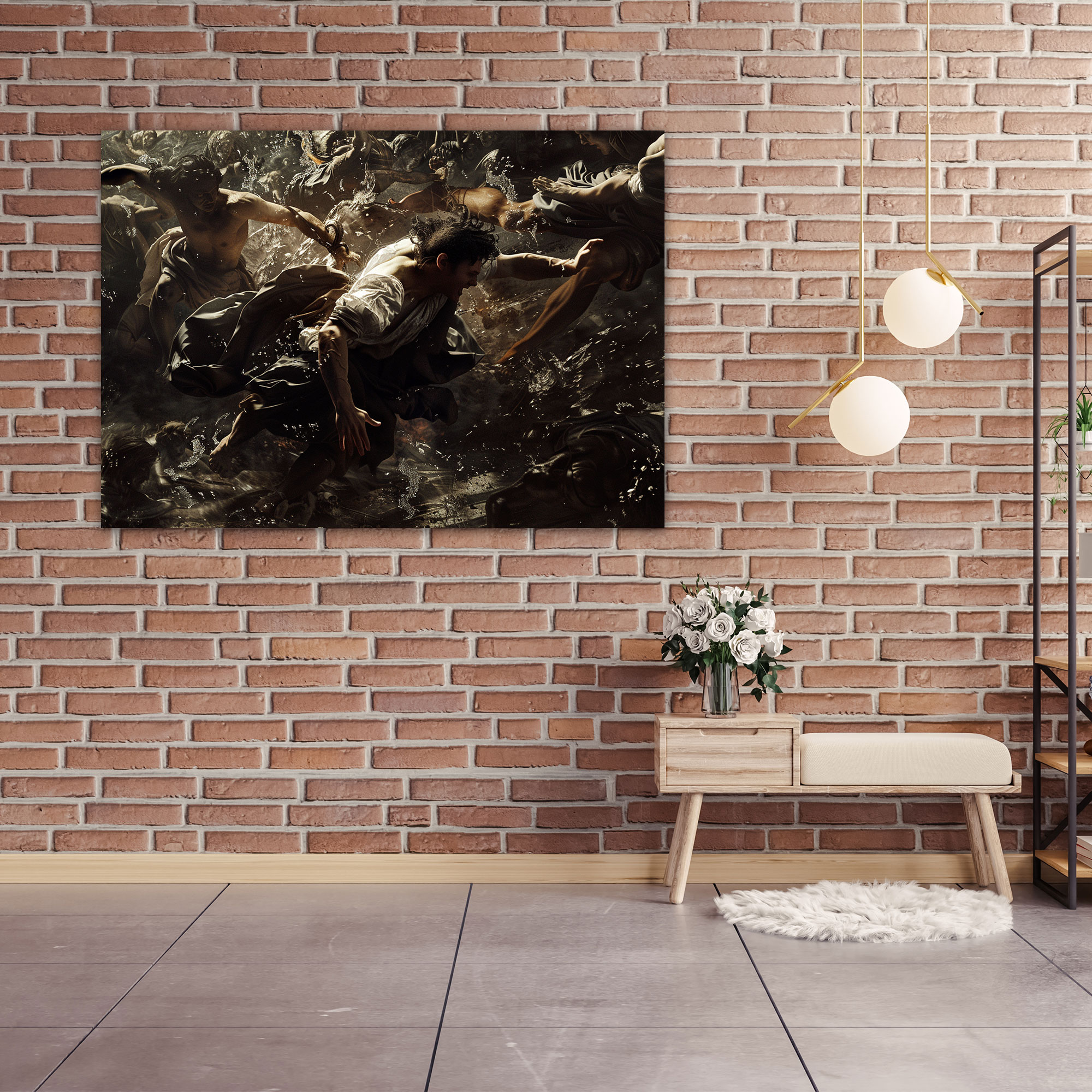 Caravaggio Style Wall Art Decoration - Caravaggio, Home Decoration, Caravaggio Style, Canvas Wall Art