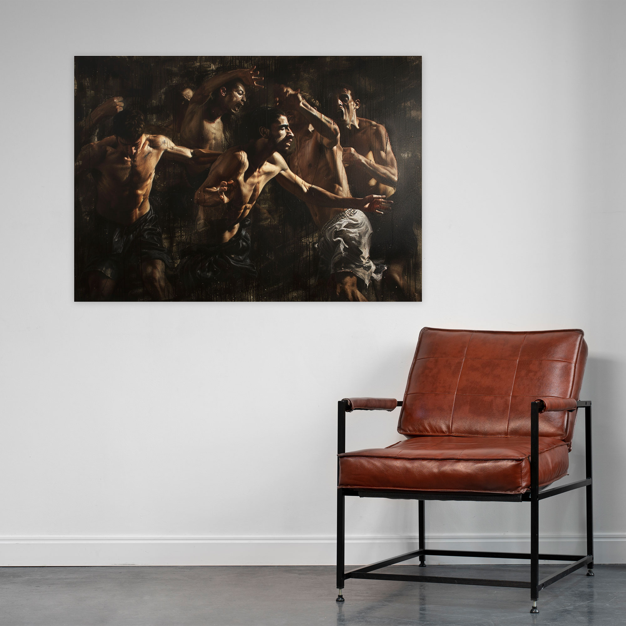 Caravaggio Style Wall Art - Caravaggio, Wall Art, Canvas, Wall Decoration