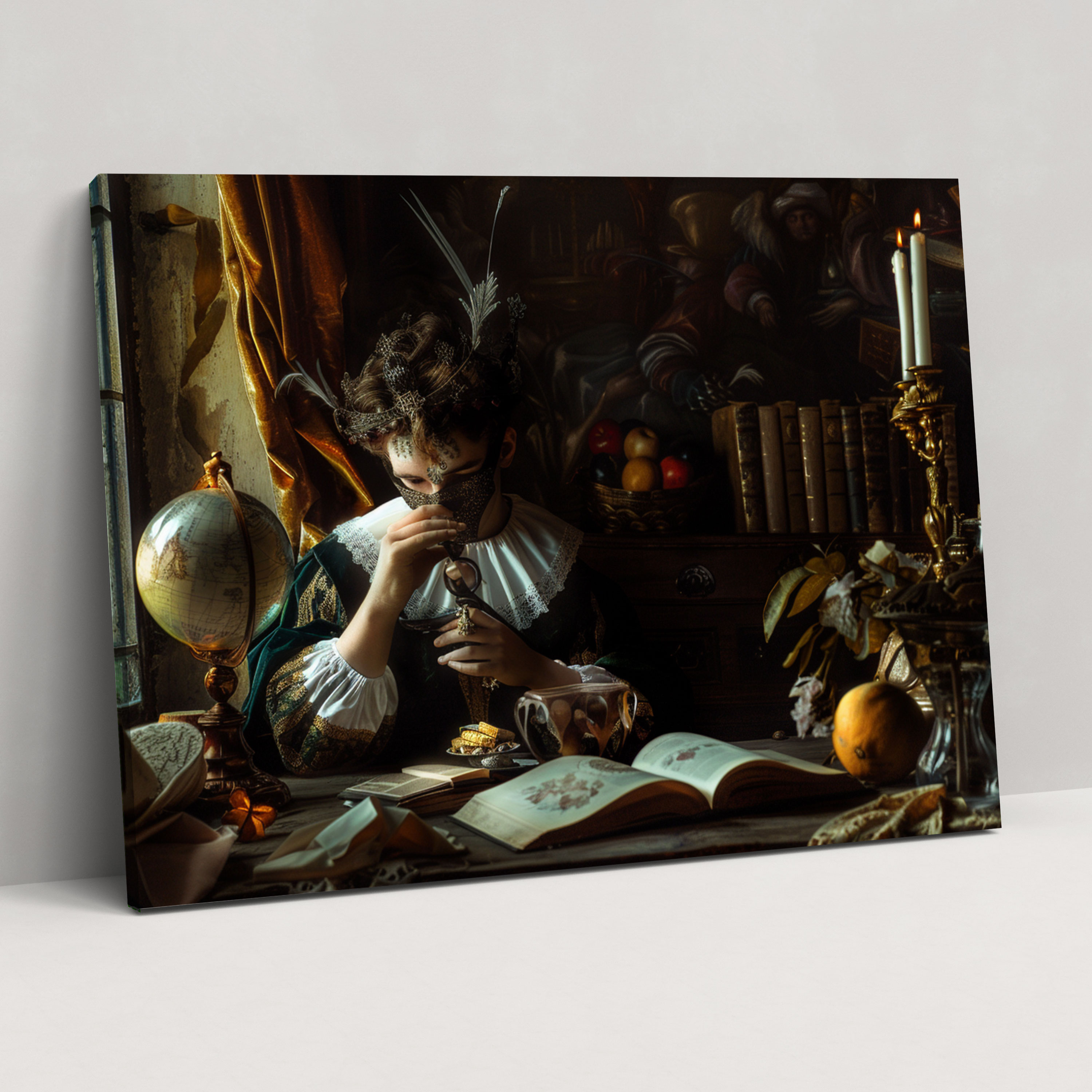Caravaggio Tarzı Duvar Sanatı - Ev Dekorasyonu Duvar Sanatı