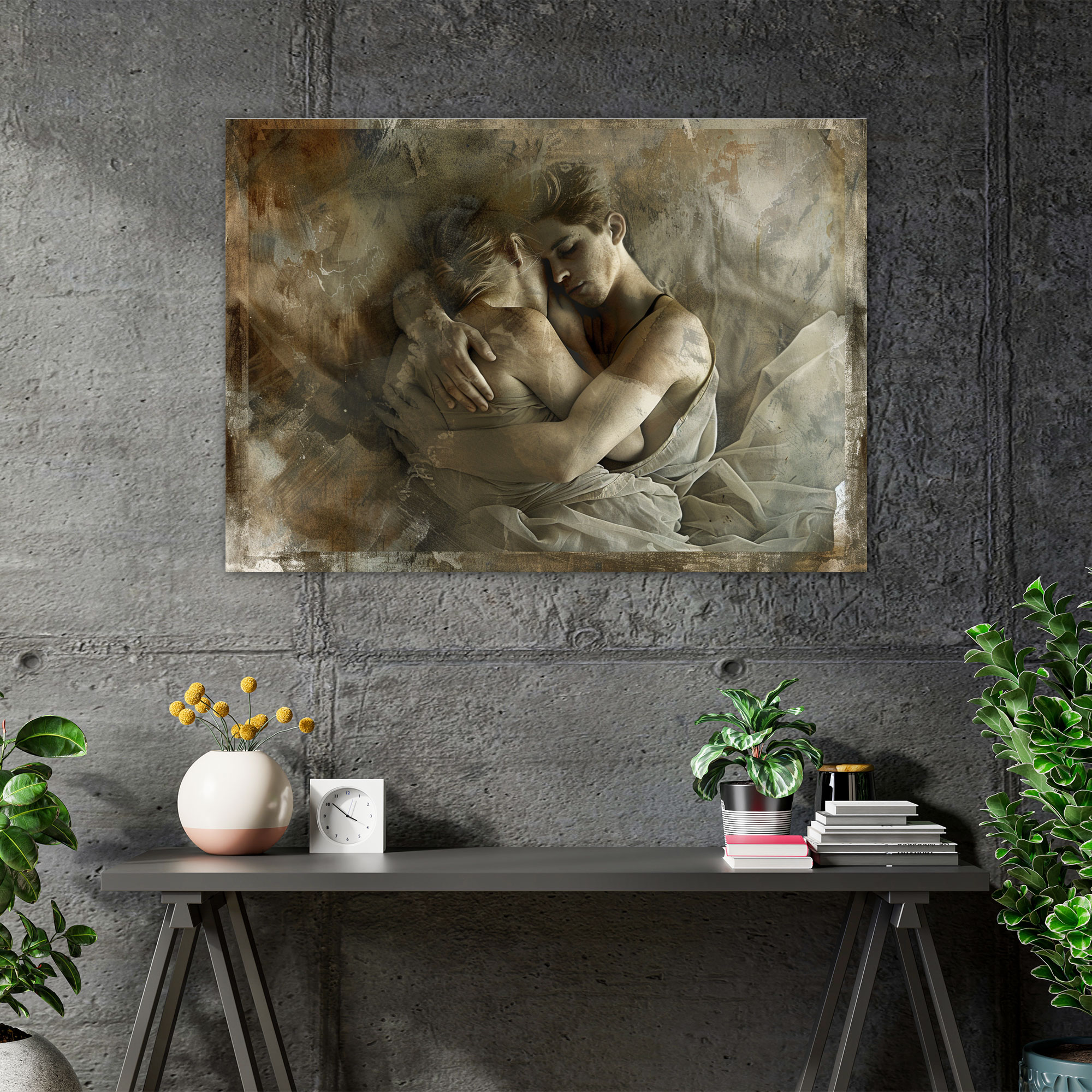 Caravaggio Style Canvas Print - Caravaggio, Wall Art, Home Decoration, Caravaggio Style