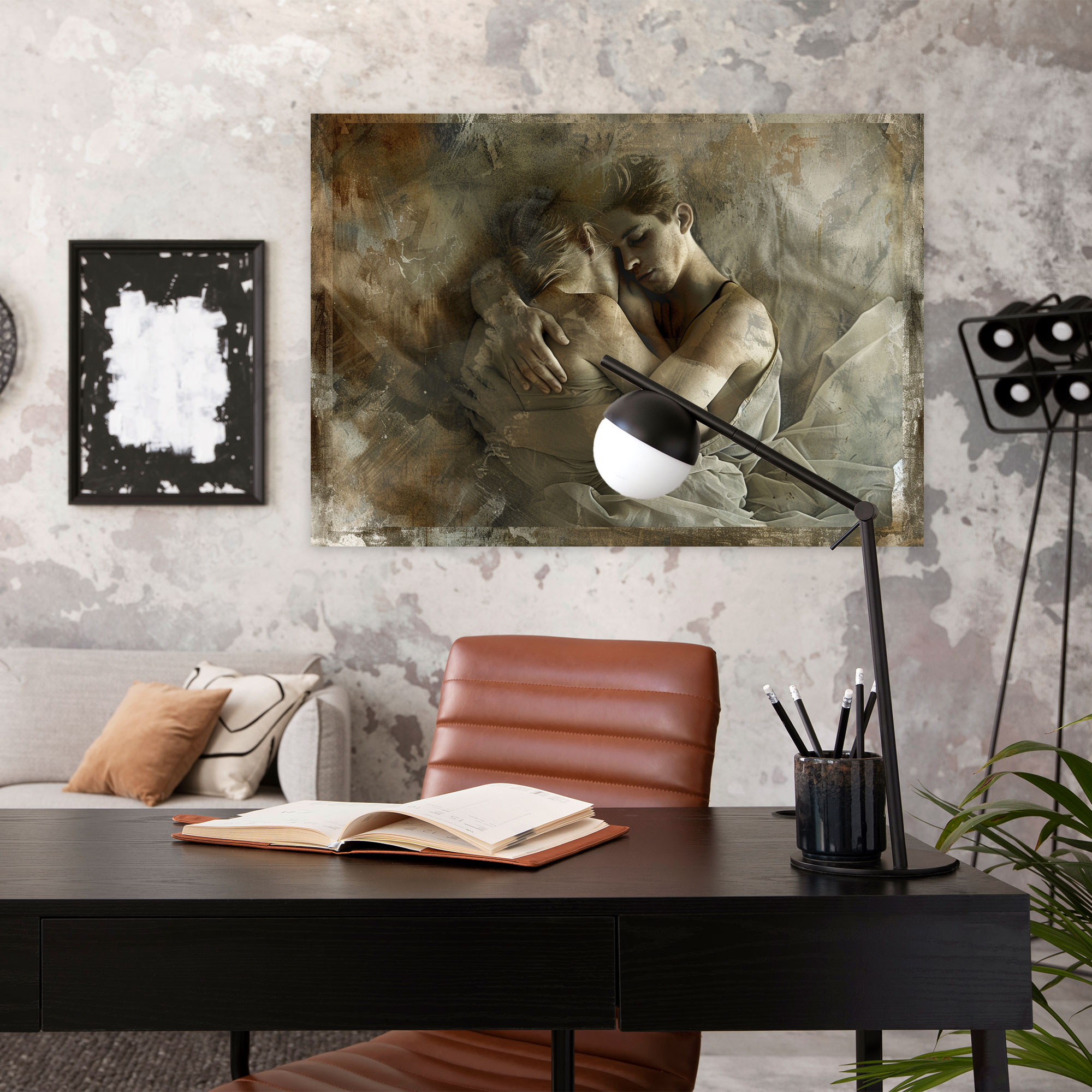 Caravaggio Style Canvas Print - Caravaggio, Wall Art, Home Decoration, Caravaggio Style