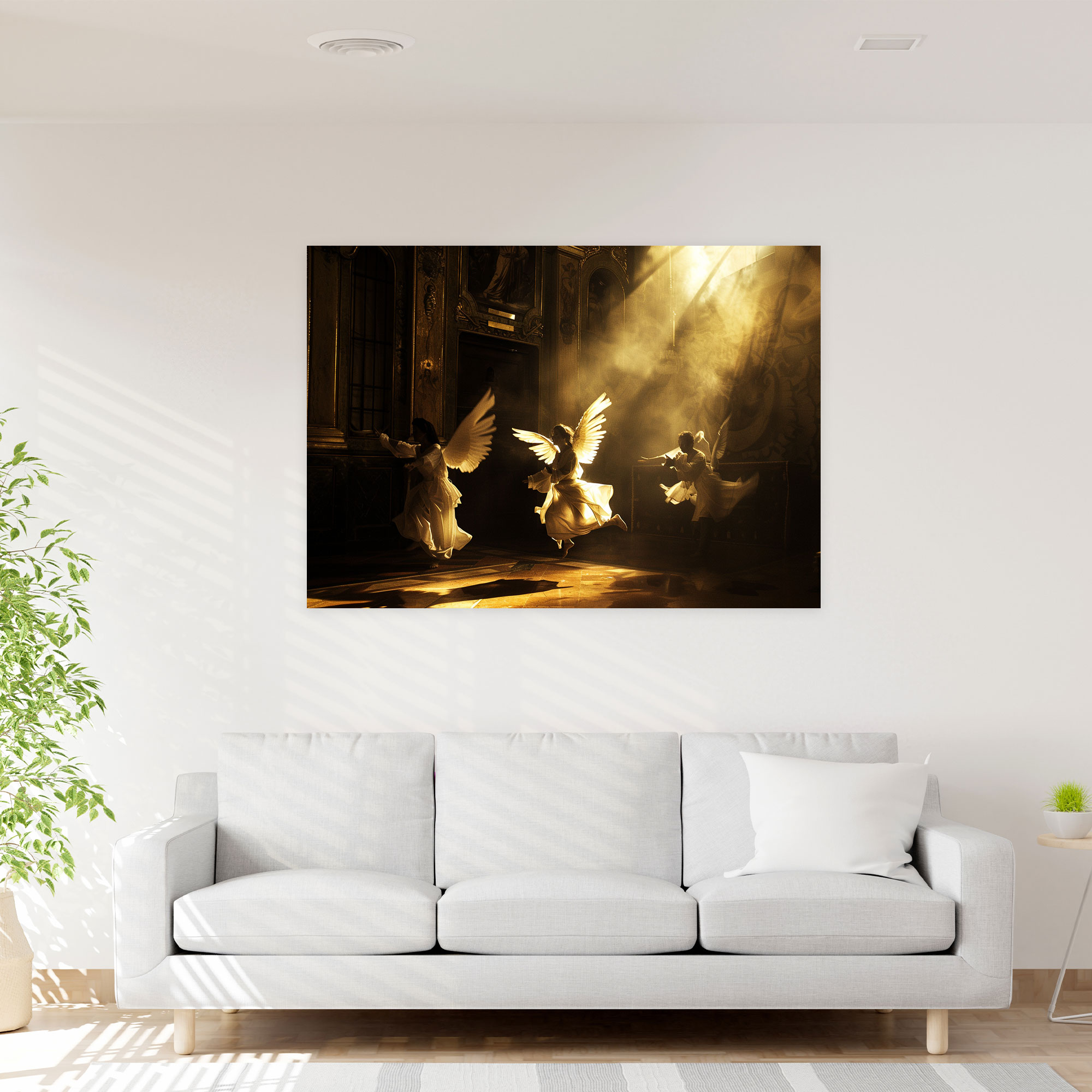 Caravaggio Style Canvas Print - Caravaggio, Canvas, Wall Decoration, Canvas Print
