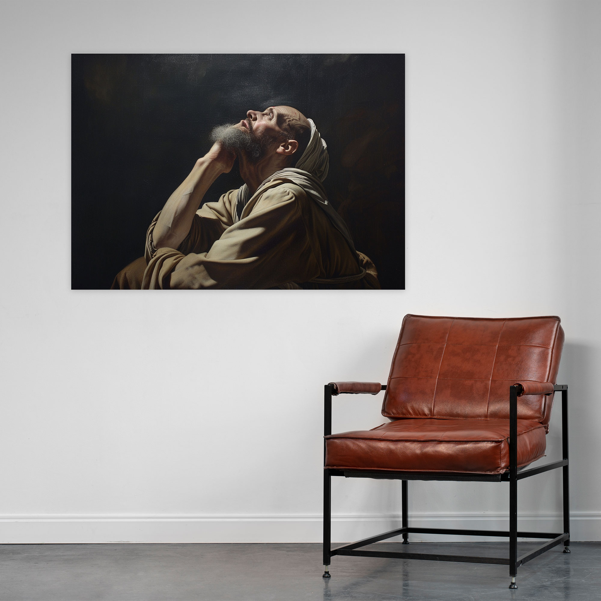 Caravaggio Tarzı Kanvas Tablo - Caravaggio Kanvas Duvar Sanatı