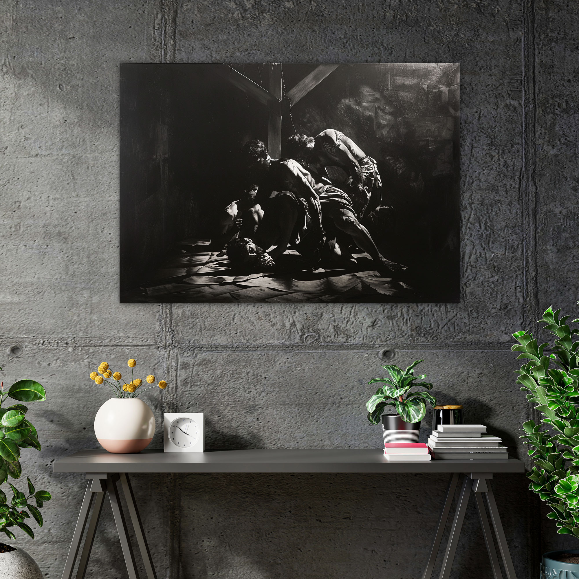 Caravaggio Style Canvas Print - Caravaggio, Home Decoration, Wall Decoration, Caravaggio Style