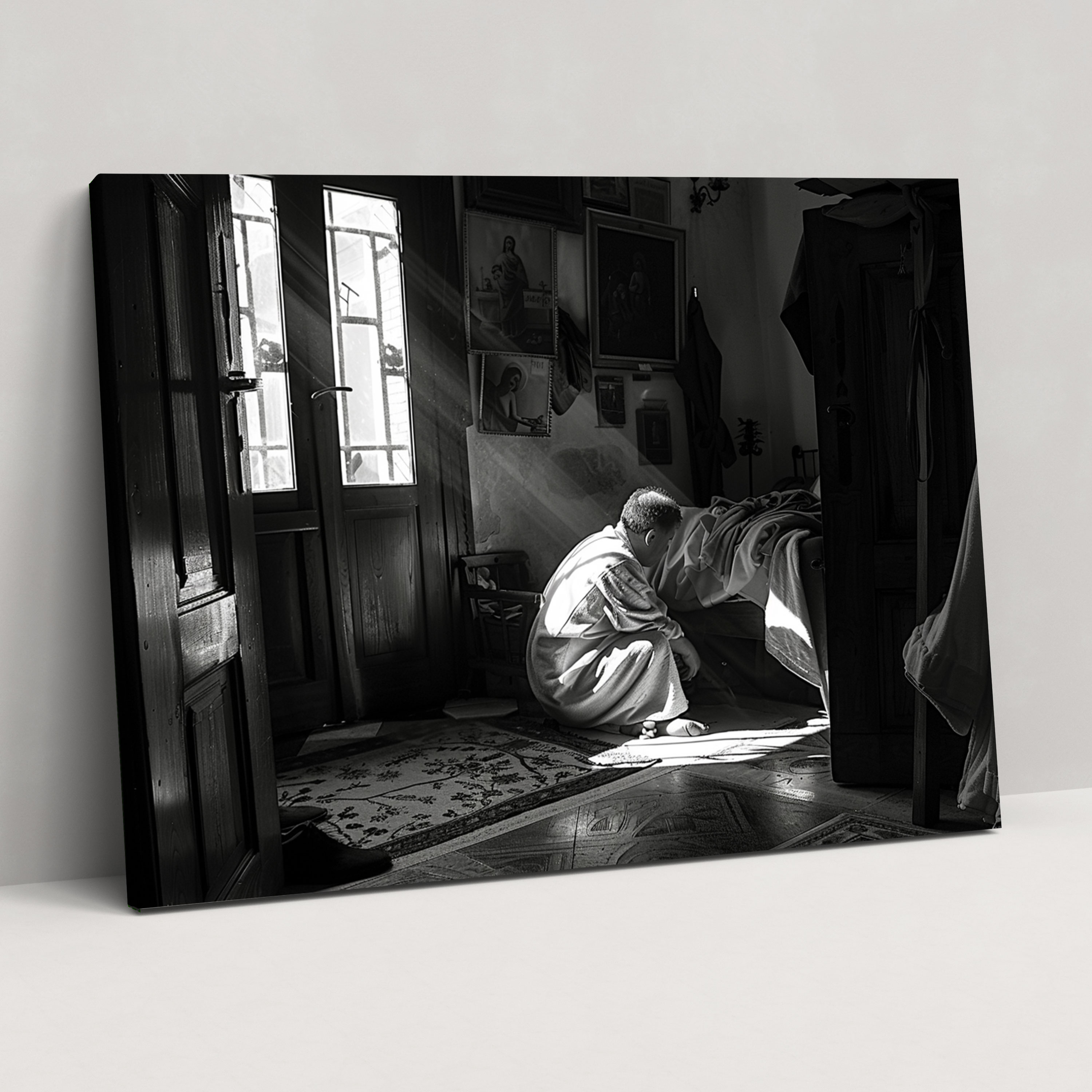 Caravaggio Tarzı Duvar Dekorasyonu - Caravaggio Tarzı Kanvas Tablo