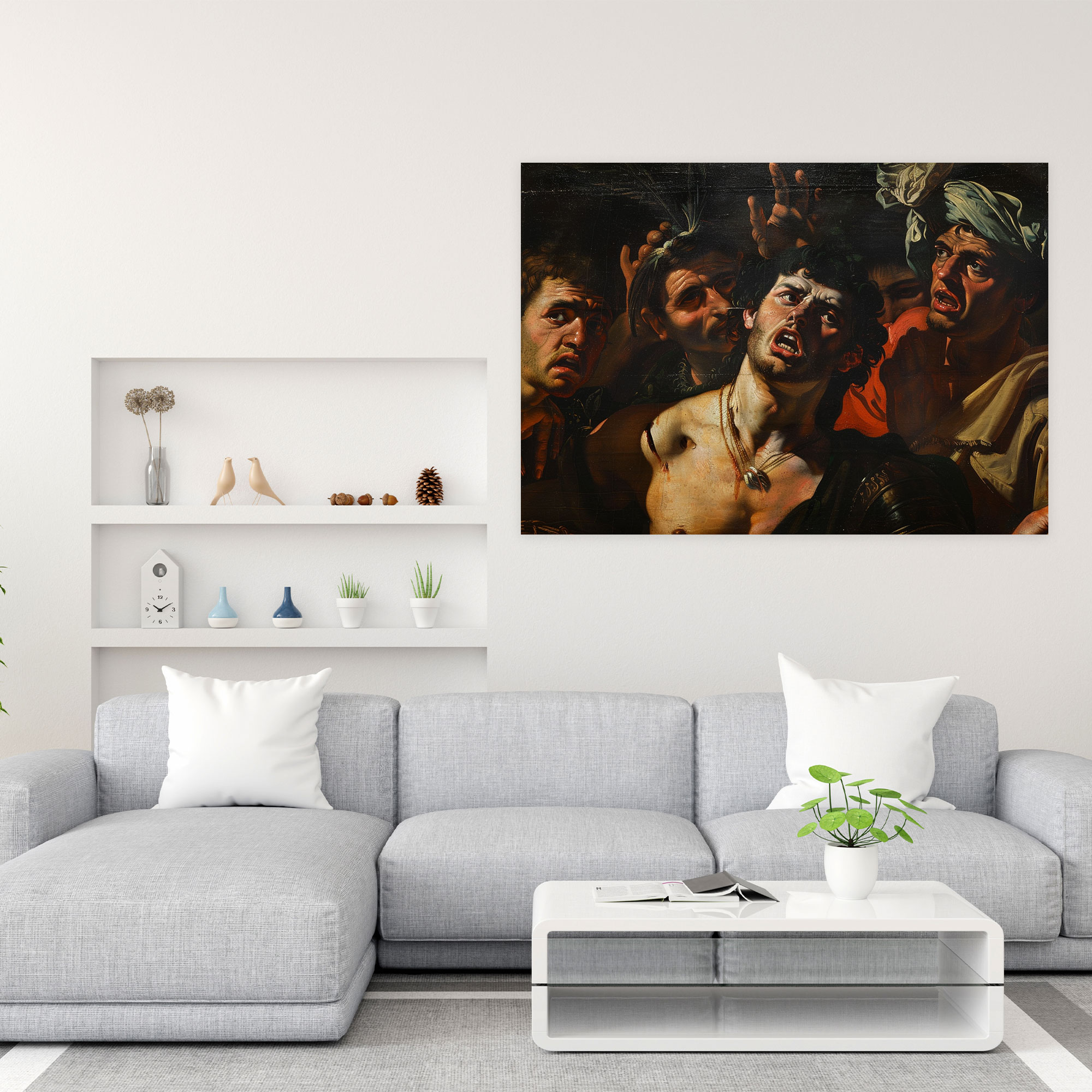 Caravaggio Style Wall Decoration - Caravaggio, Home Decoration, Canvas Wall Art, Wall Decoration