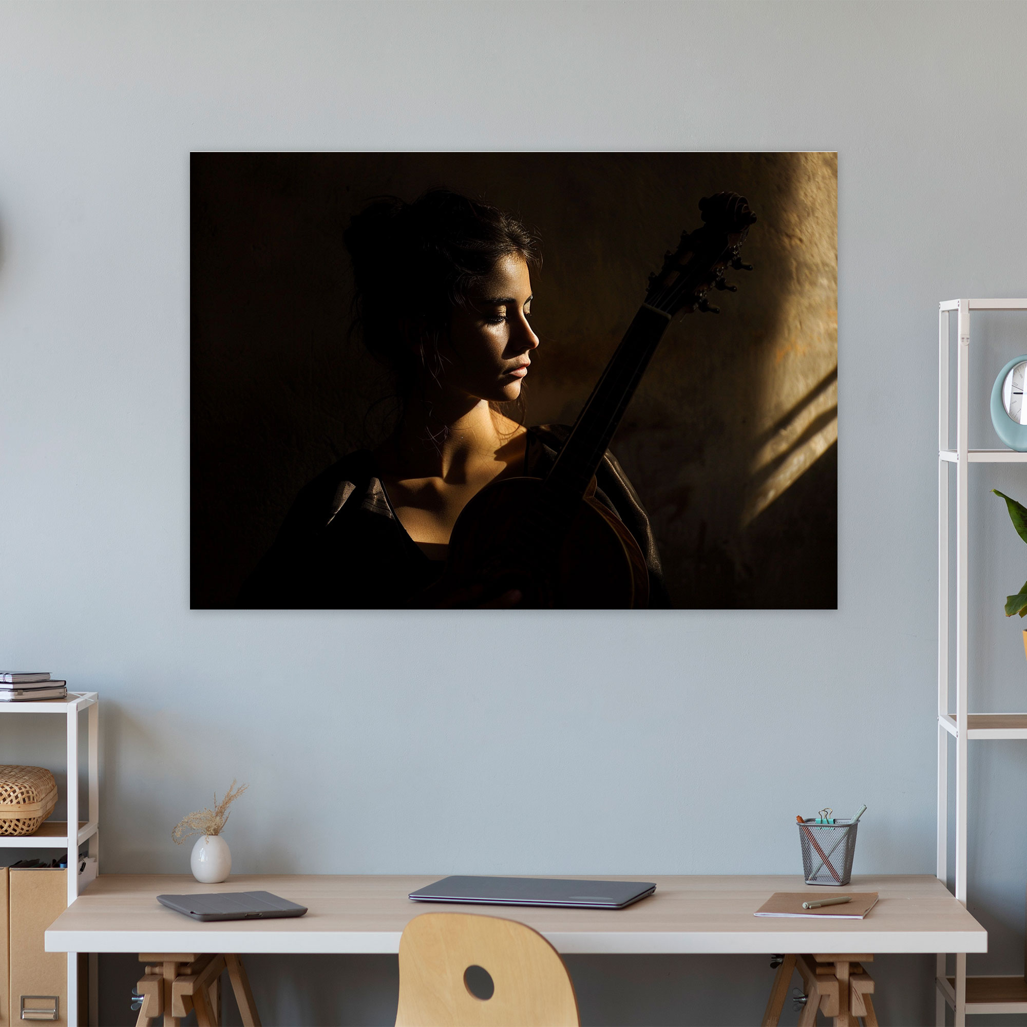 Caravaggio Tarzı Kanvas Tablo - Caravaggio Kanvas Duvar Sanatı