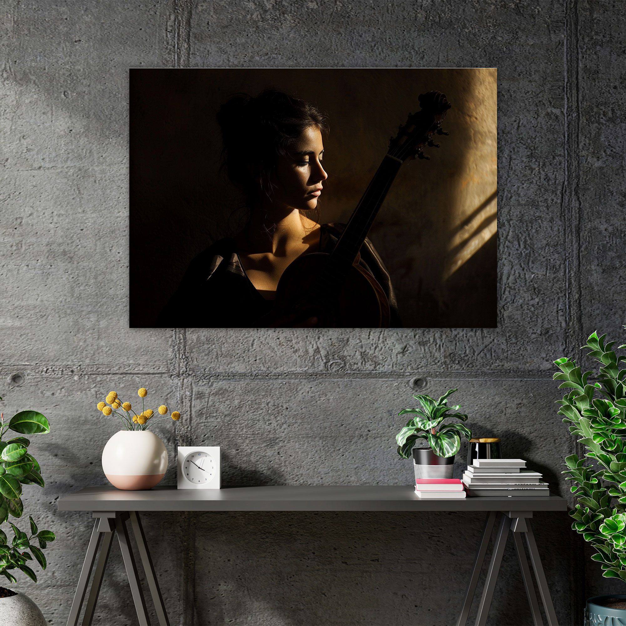 Caravaggio Tarzı Kanvas Tablo - Caravaggio Kanvas Duvar Sanatı