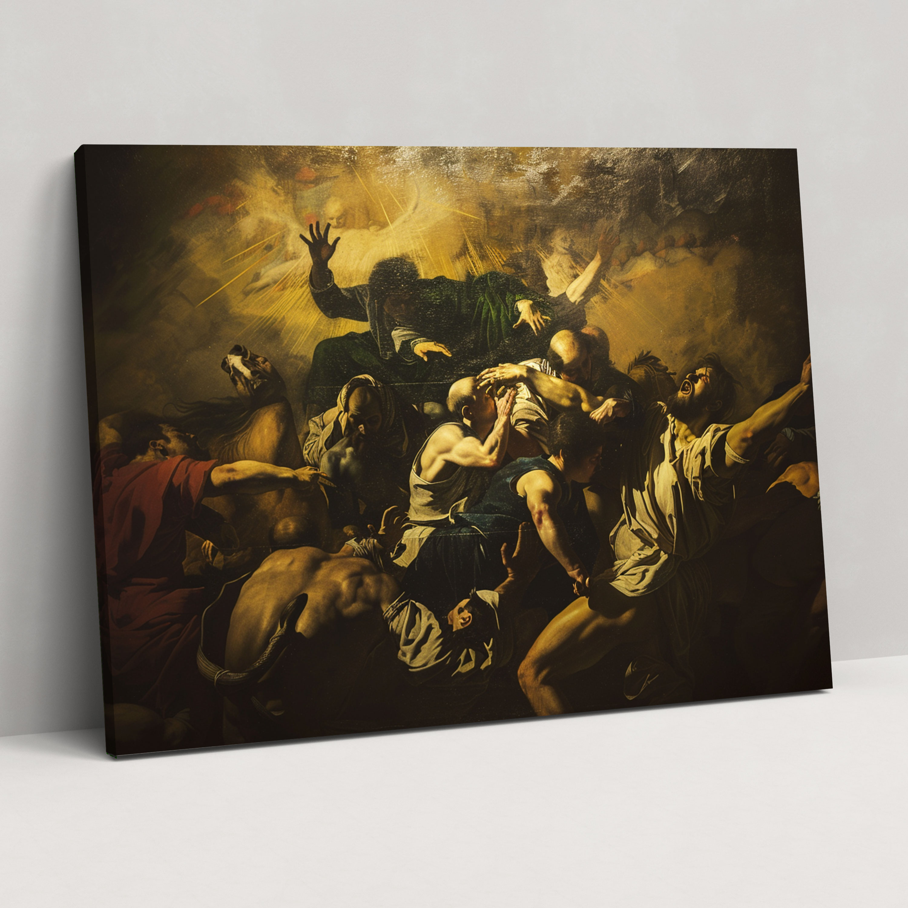 Caravaggio Style Wall Art - Caravaggio, Caravaggio Style, Wall Art, Canvas Print