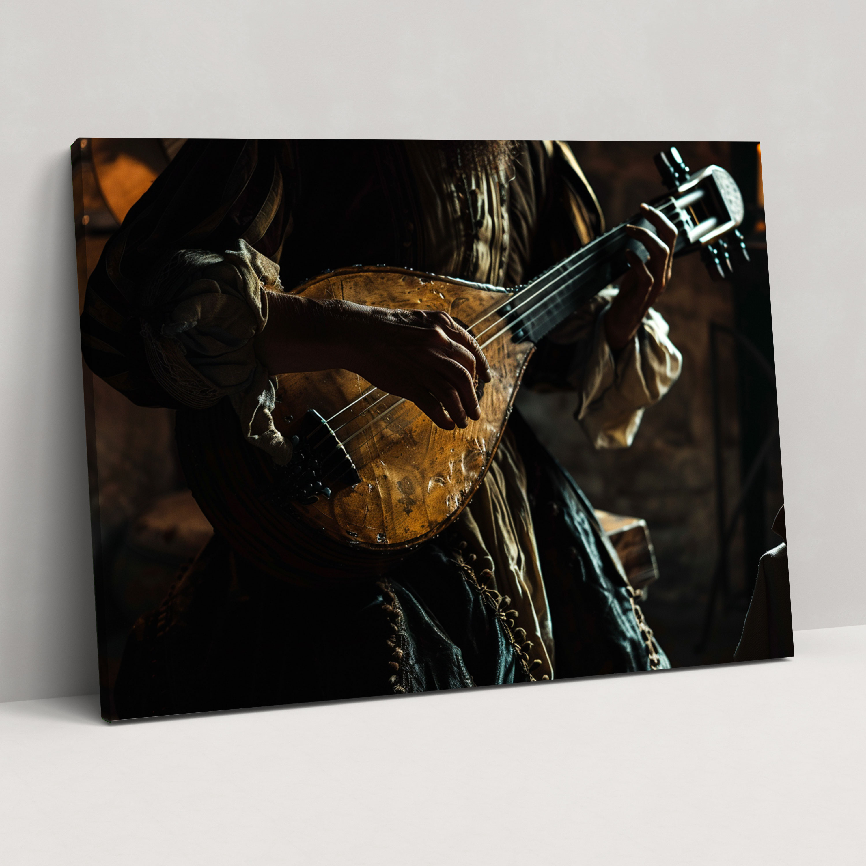 Caravaggio Style Canvas Print - Caravaggio, Wall Art, Wall Decoration, Canvas