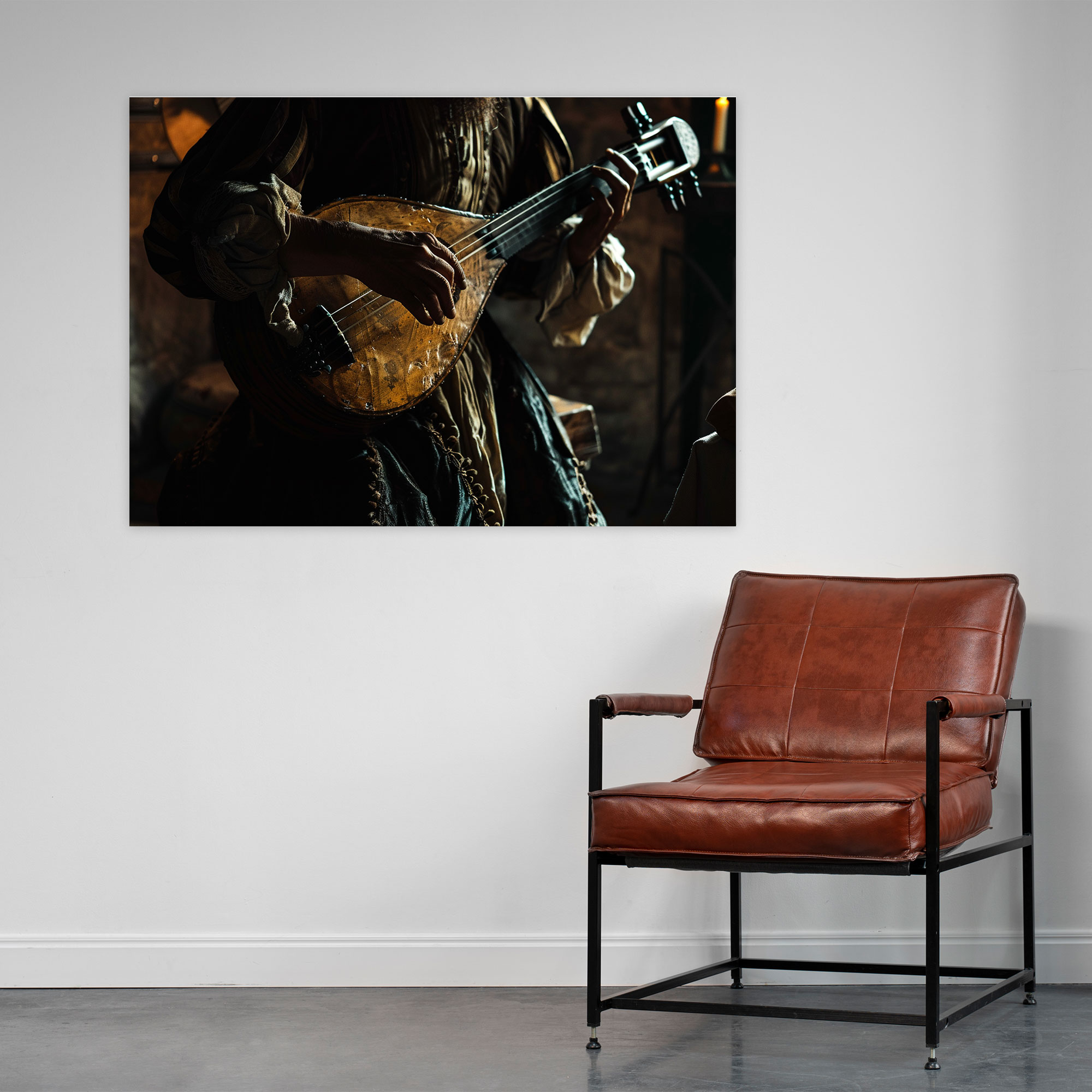 Caravaggio Style Canvas Print - Caravaggio, Wall Art, Wall Decoration, Canvas