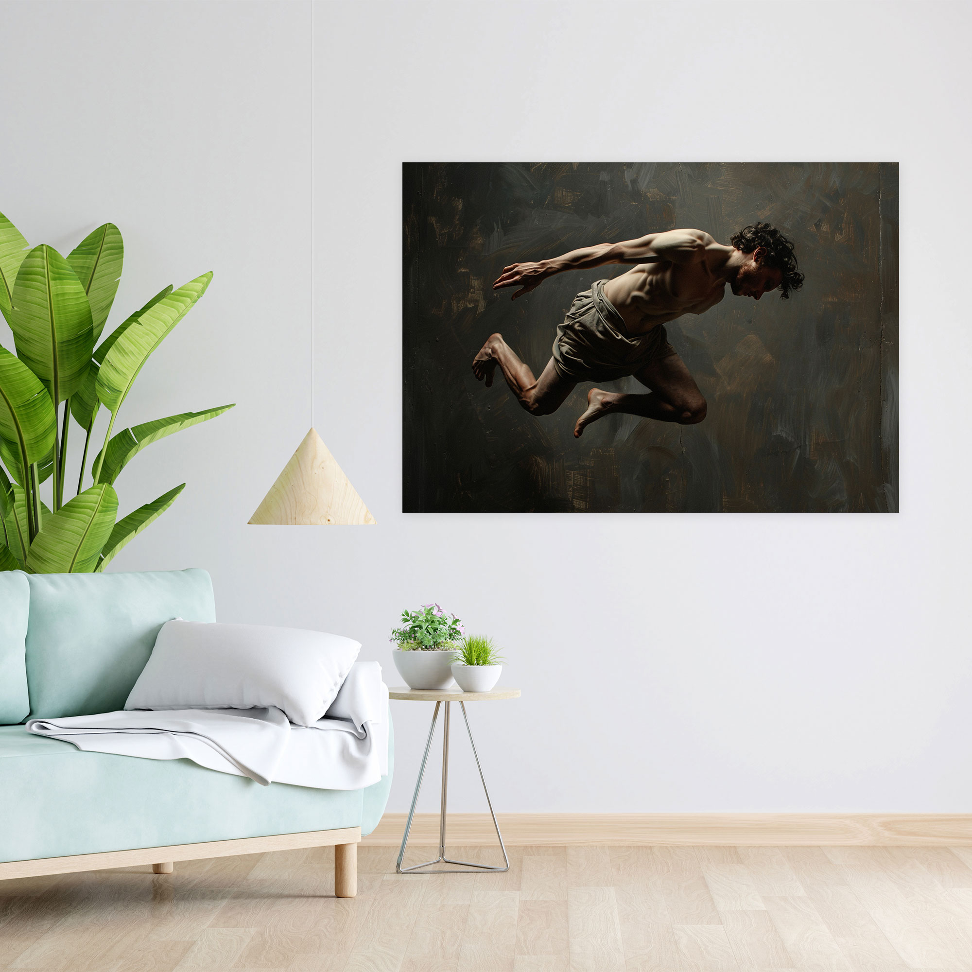 Caravaggio Tarzı Duvar Süslemesi - Caravaggio Kanvas Duvar Süslemesi