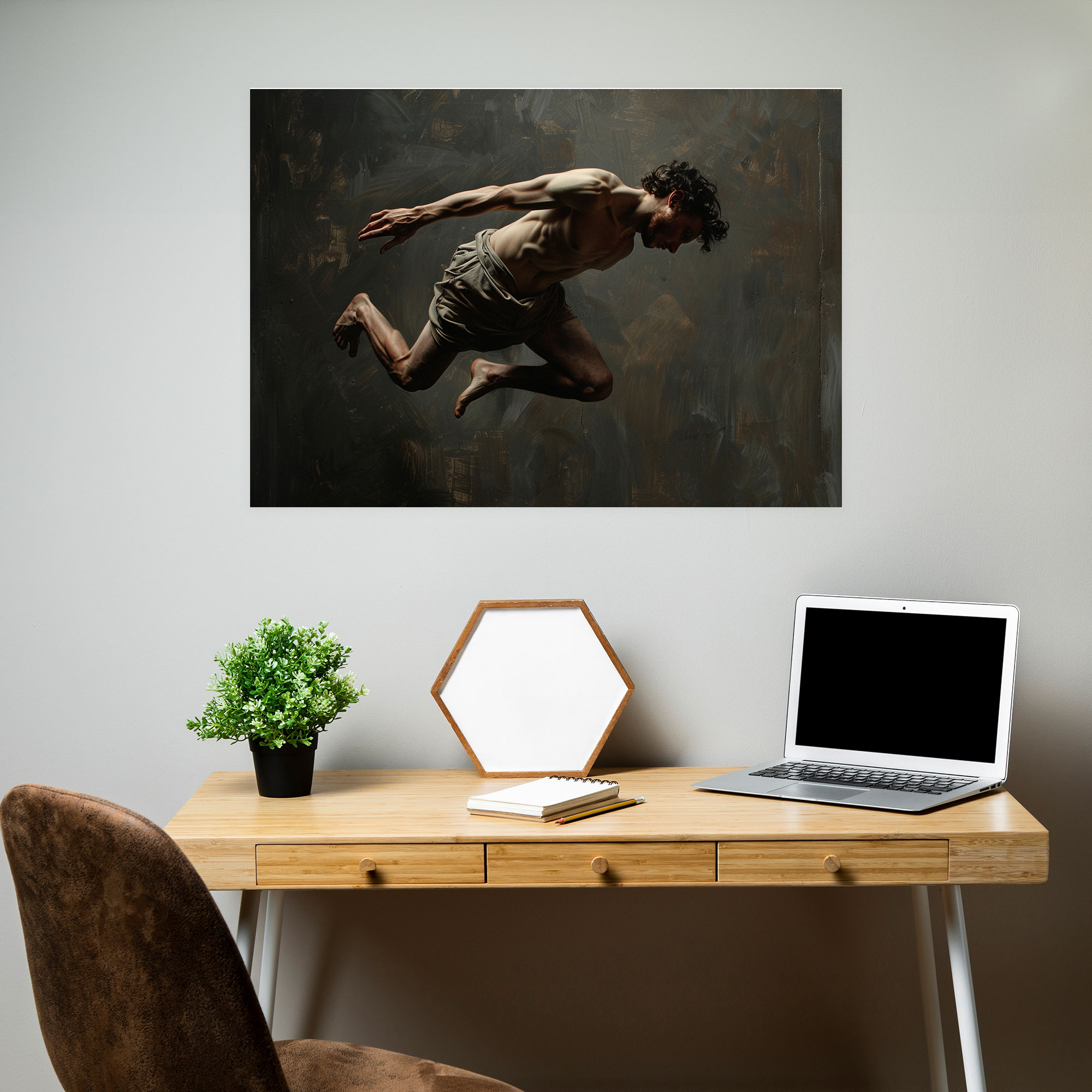 Caravaggio Tarzı Duvar Süslemesi - Caravaggio Kanvas Duvar Süslemesi