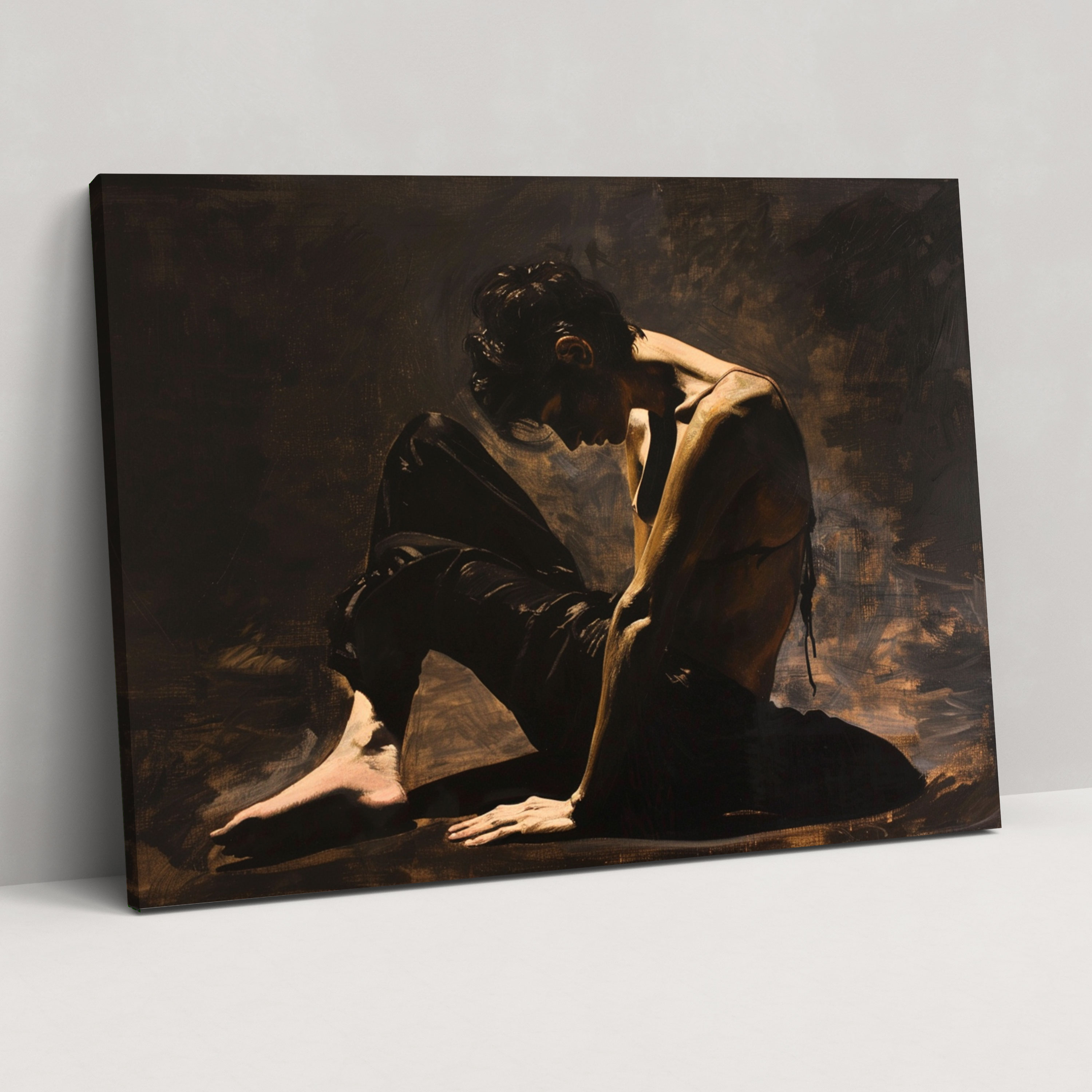 Caravaggio Tarzı Duvar Sanatı - Kanvas Tablo