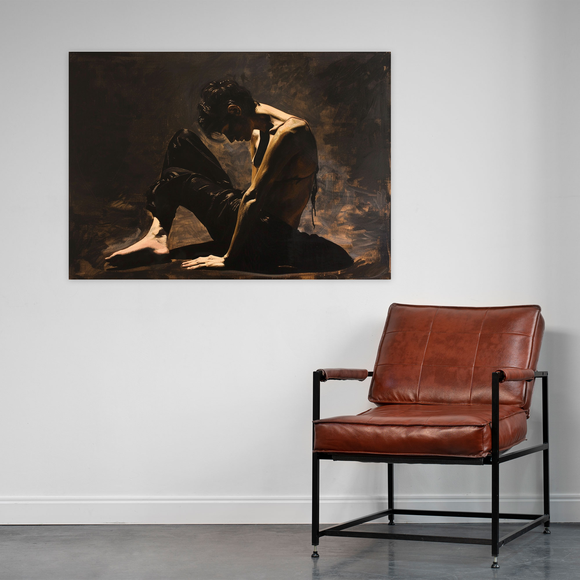 Caravaggio Tarzı Duvar Sanatı - Kanvas Tablo