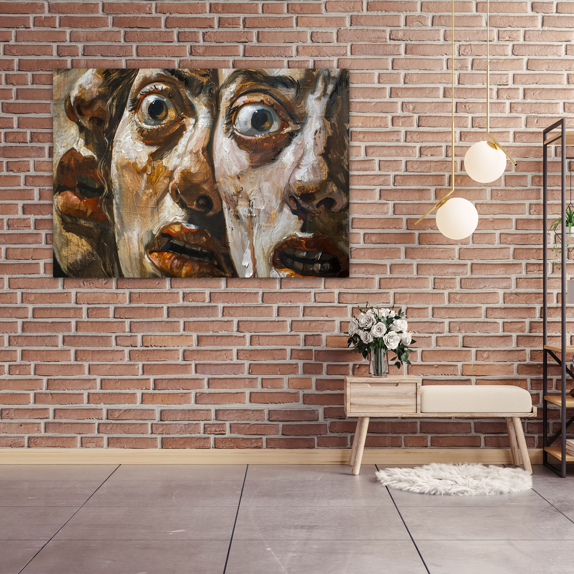 Caravaggio Style Canvas Print - Caravaggio, Canvas, Home Decoration, Wall Art