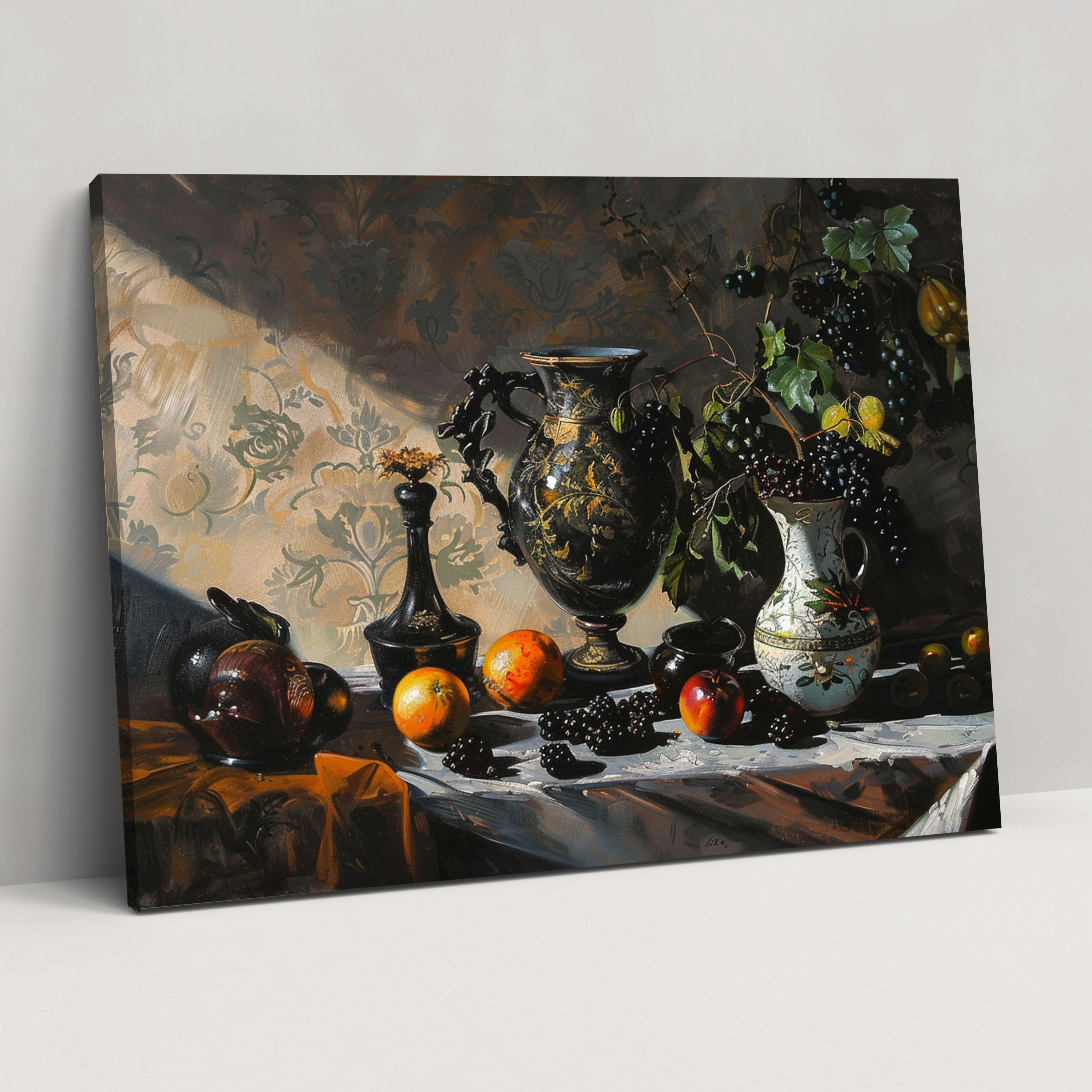 Caravaggio Tarzı Duvar Dekorasyonu - Kanvas Tablo Ev Dekorasyonu