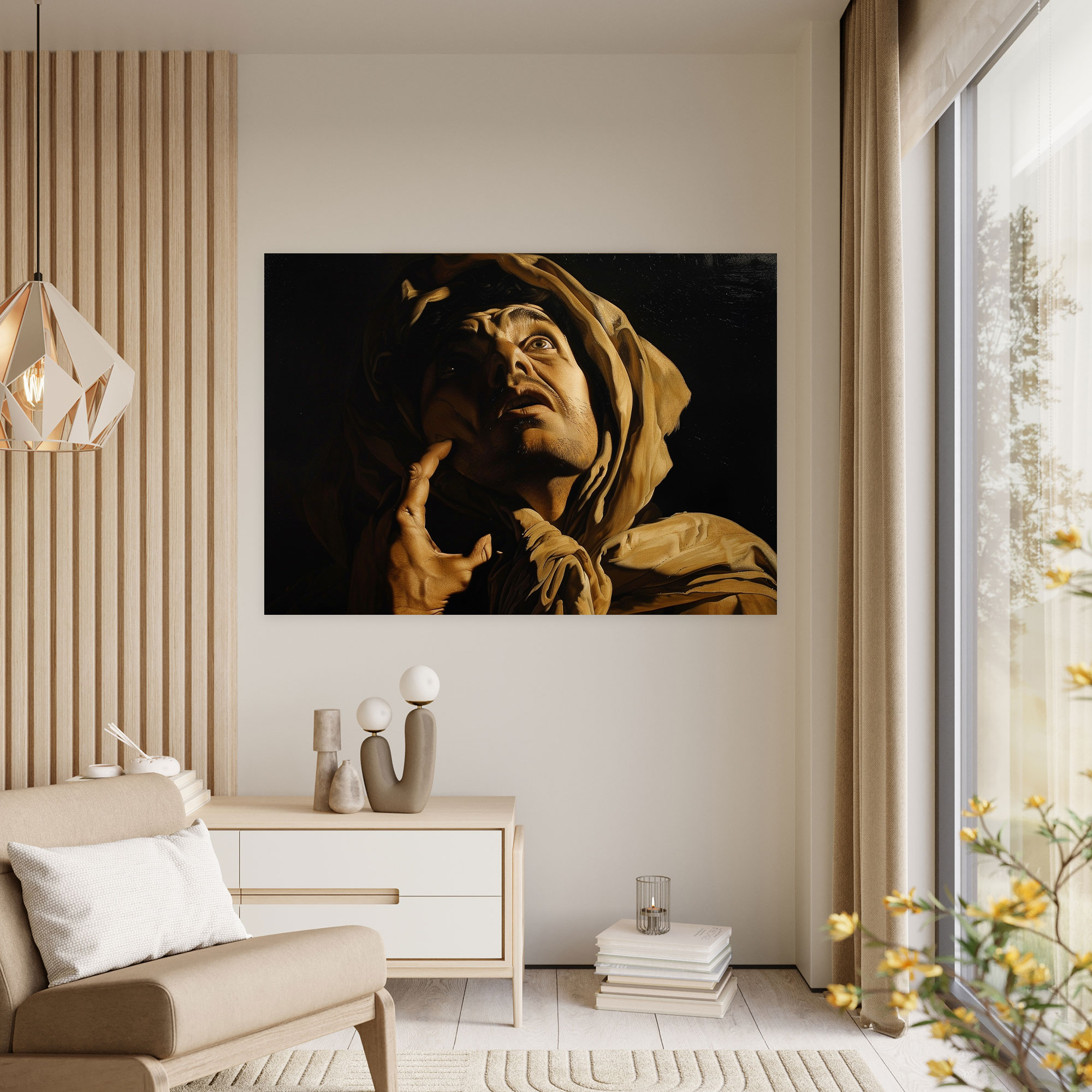 Caravaggio Style Wall Art - Caravaggio, Wall Art, Canvas, Canvas Wall Art