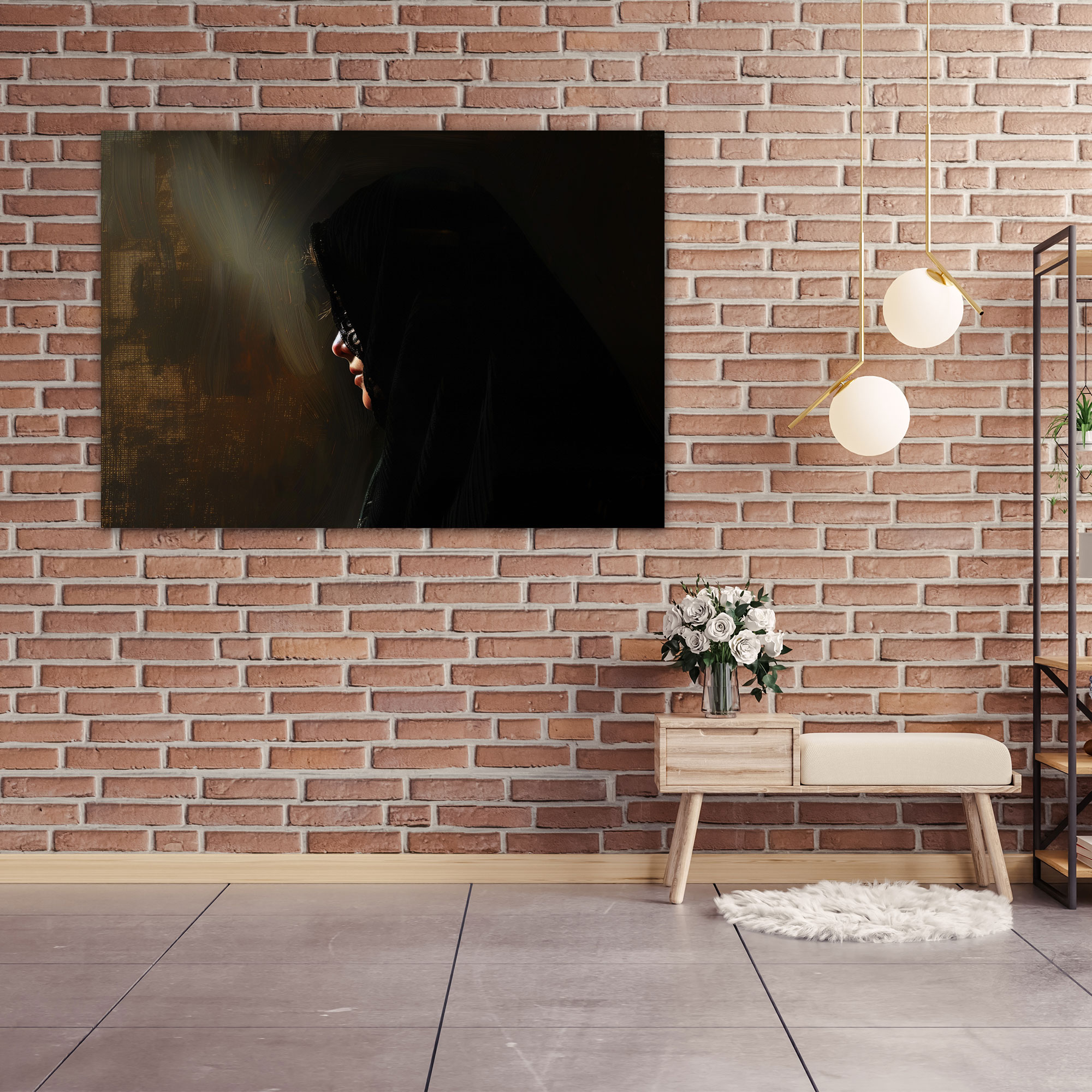 Caravaggio Style Wall Decoration - Caravaggio, Wall Decoration, Canvas Wall Art, Caravaggio Style