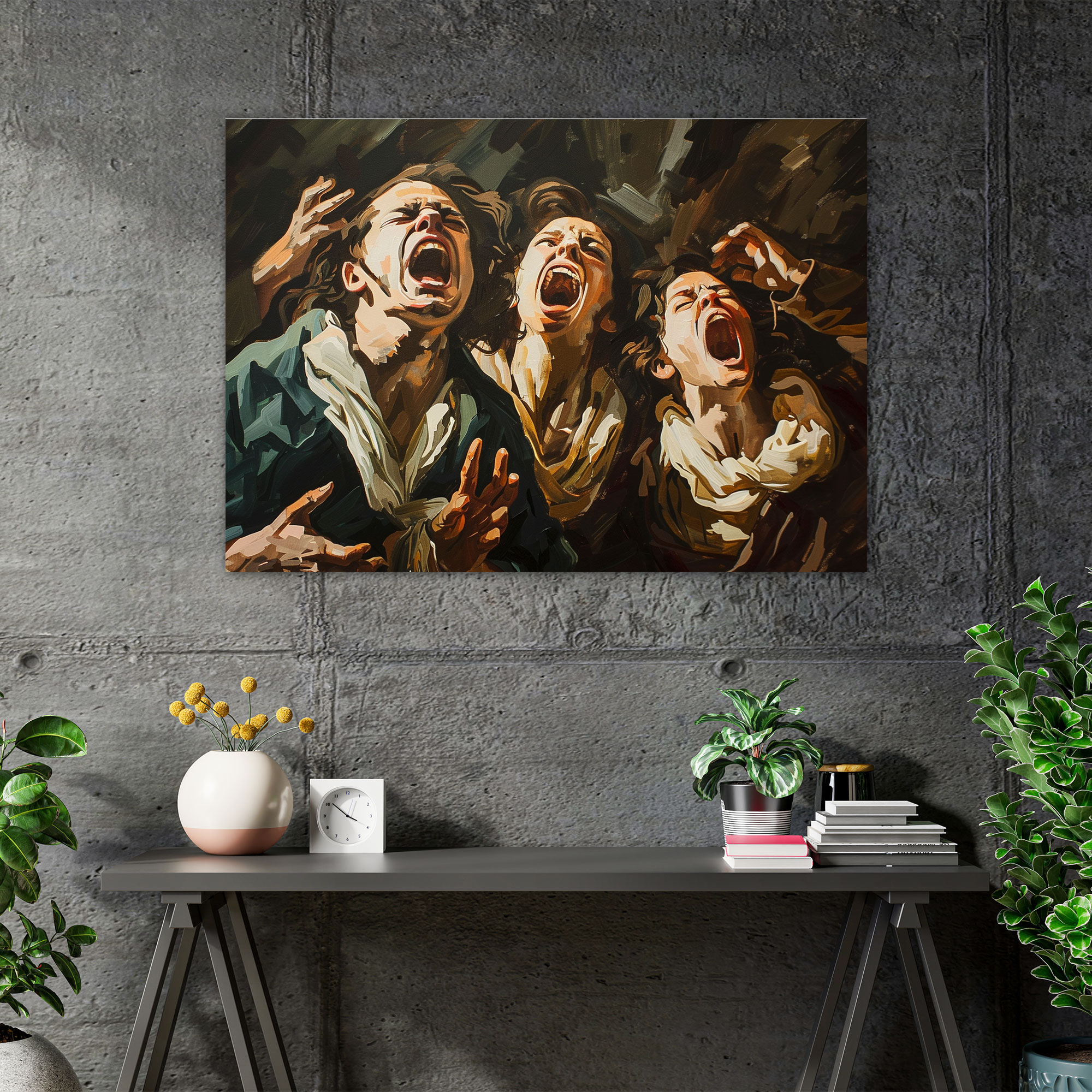 Caravaggio Style Wall Art - Caravaggio, Home Decoration, Wall Art, Canvas