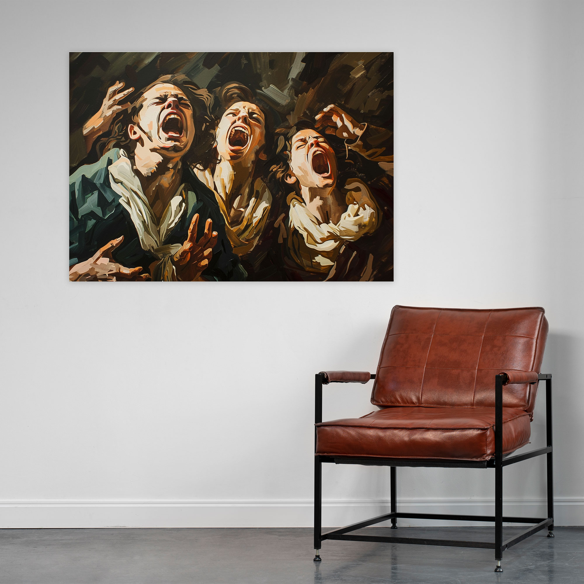 Caravaggio Style Wall Art - Caravaggio, Home Decoration, Wall Art, Canvas