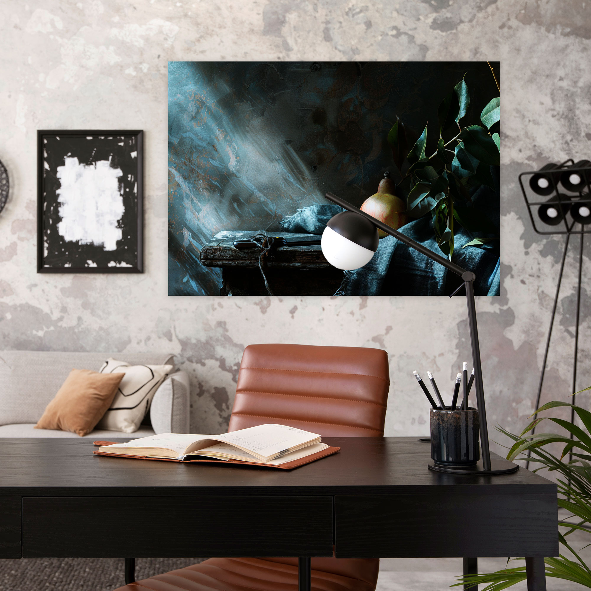 Caravaggio Style Canvas Print - Caravaggio, Canvas Wall Art, Wall Decoration, Canvas