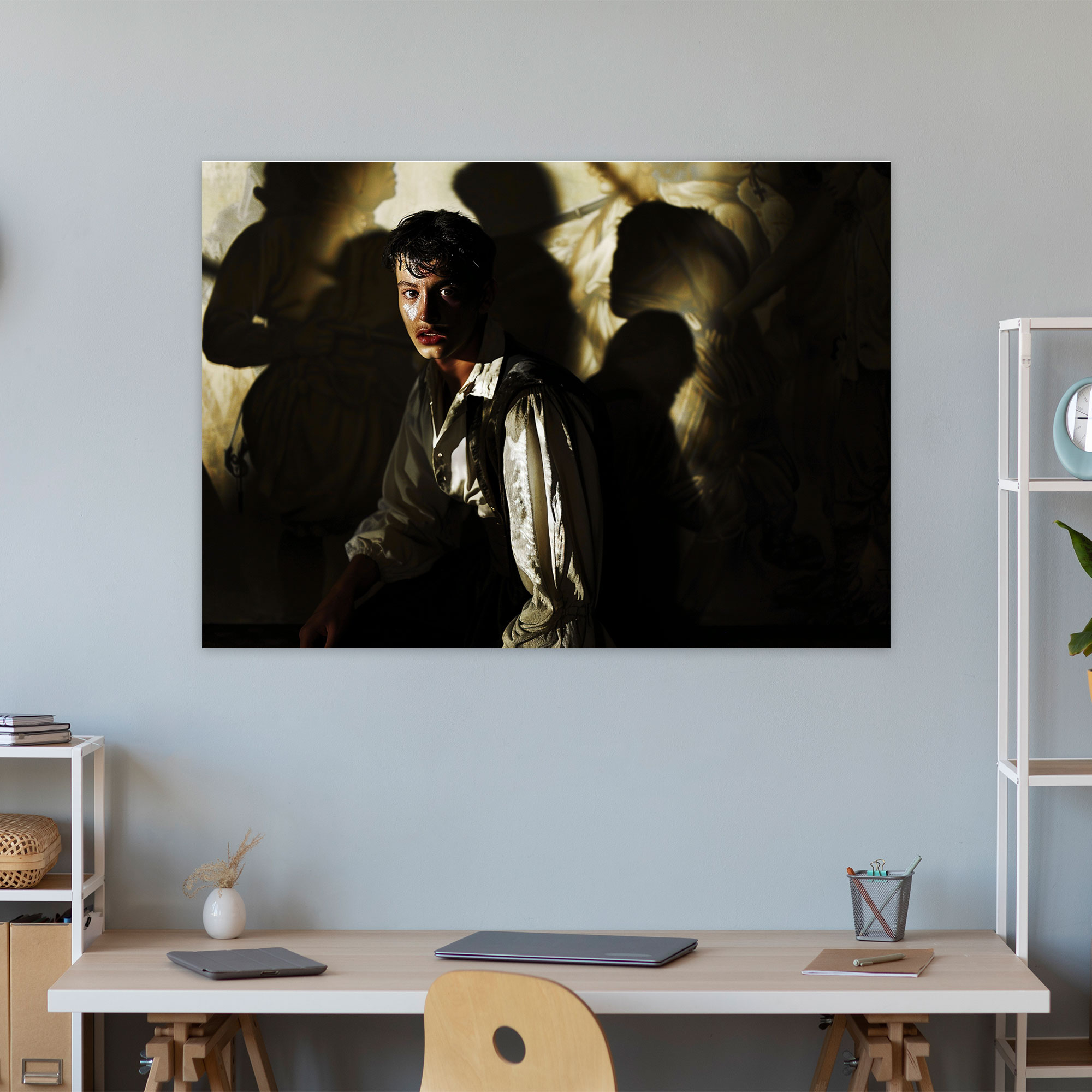 Caravaggio Style Canvas Print - Caravaggio, Home Decoration, Wall Decoration, Canvas Print