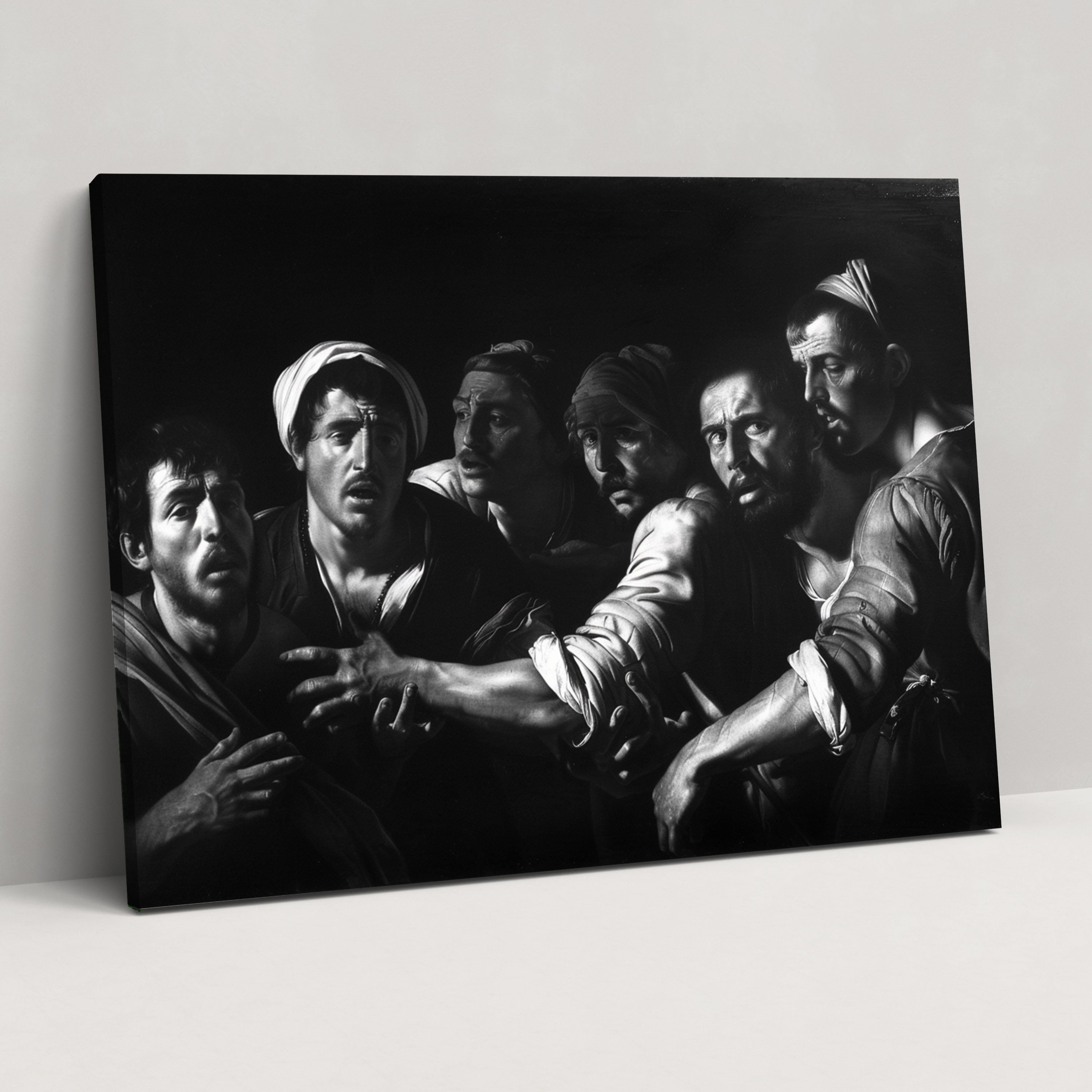 Caravaggio Style Wall Art - Caravaggio, Home Decoration, Caravaggio Style, Canvas