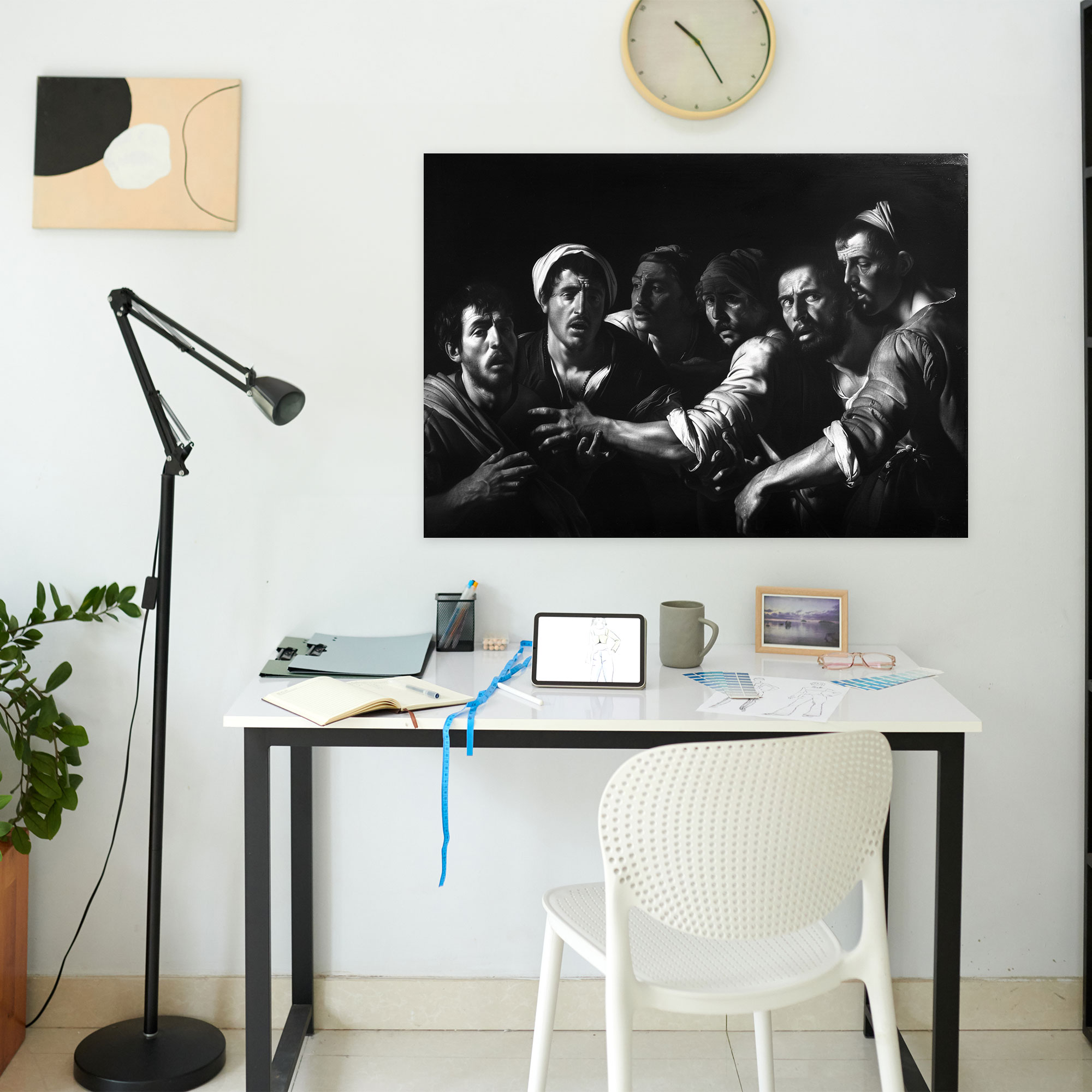Caravaggio Style Wall Art - Caravaggio, Home Decoration, Caravaggio Style, Canvas