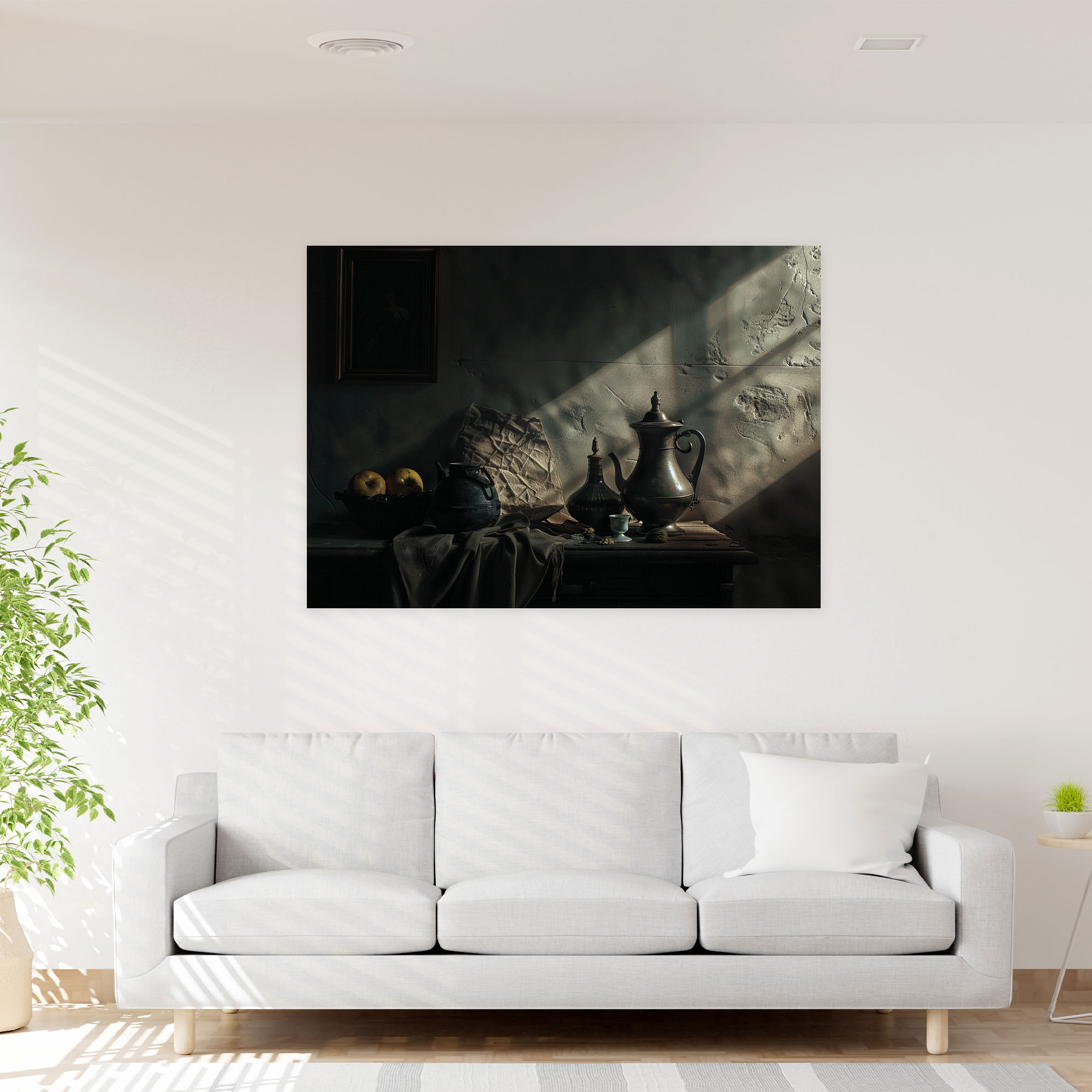 Caravaggio Tarzı Duvar Sanatı - Kanvas Tablo Ev Dekorasyonu