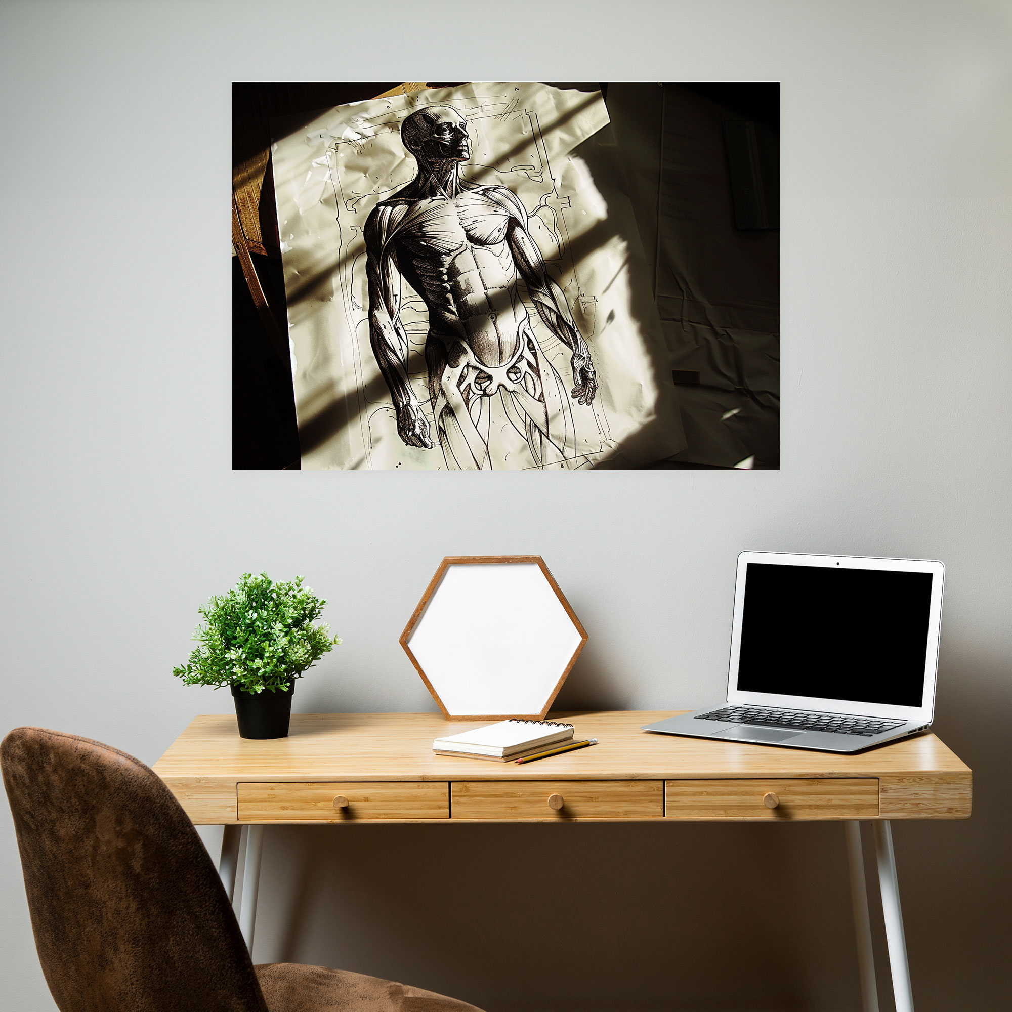 Caravaggio Style Canvas Print - Caravaggio, Shadows, Wall Art, Canvas
